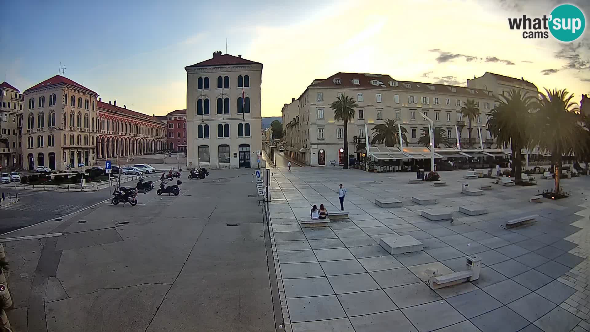 Webcam Spalato Riva – Prokurative | Piazza della Republika
