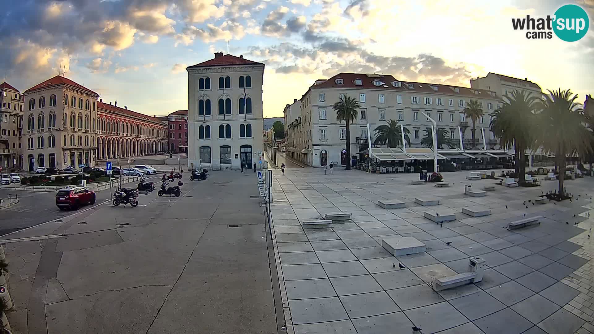 Webcam Spalato Riva – Prokurative | Piazza della Republika