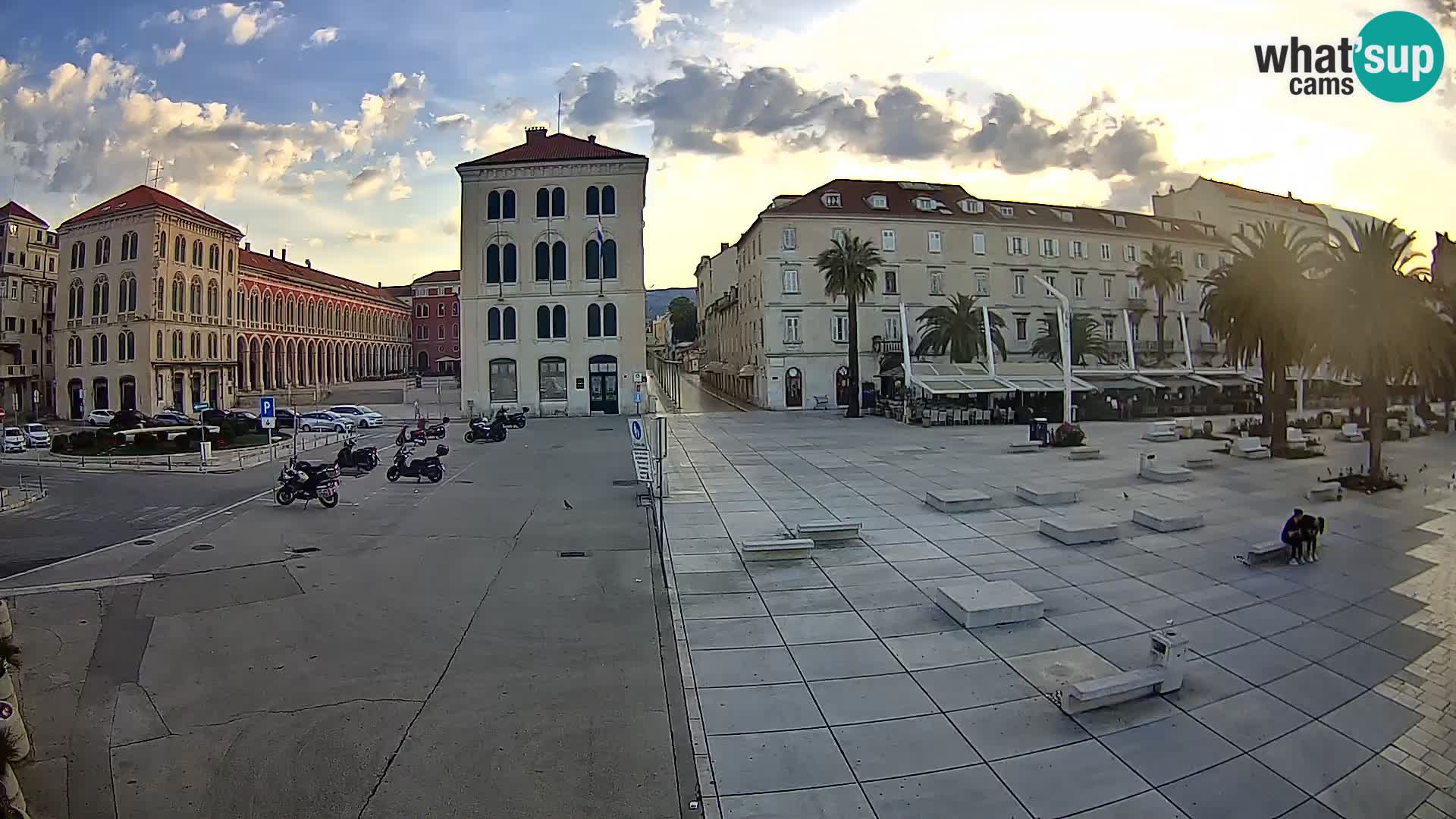 Webcam Split Riva – Prokurative | Plaza de la República