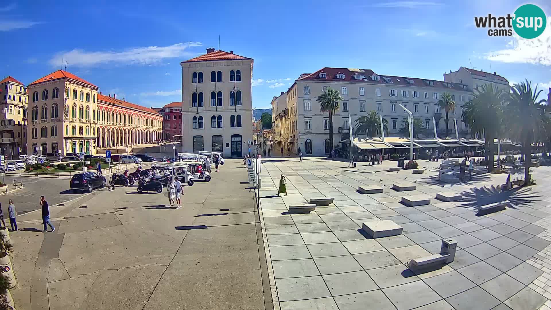 Webcam Split Riva – Prokurative | Trg Republike