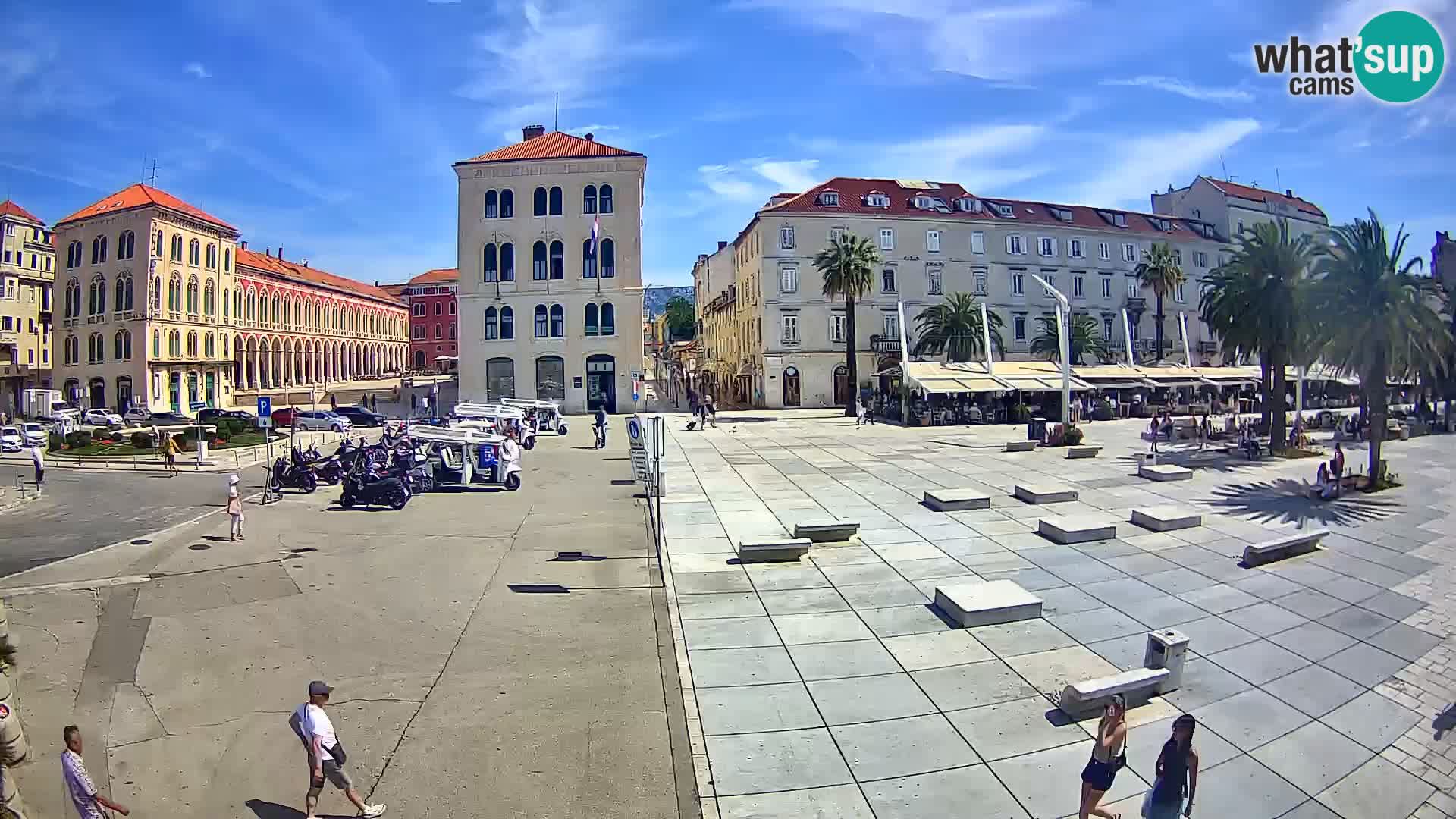 Webcam Spalato Riva – Prokurative | Piazza della Republika