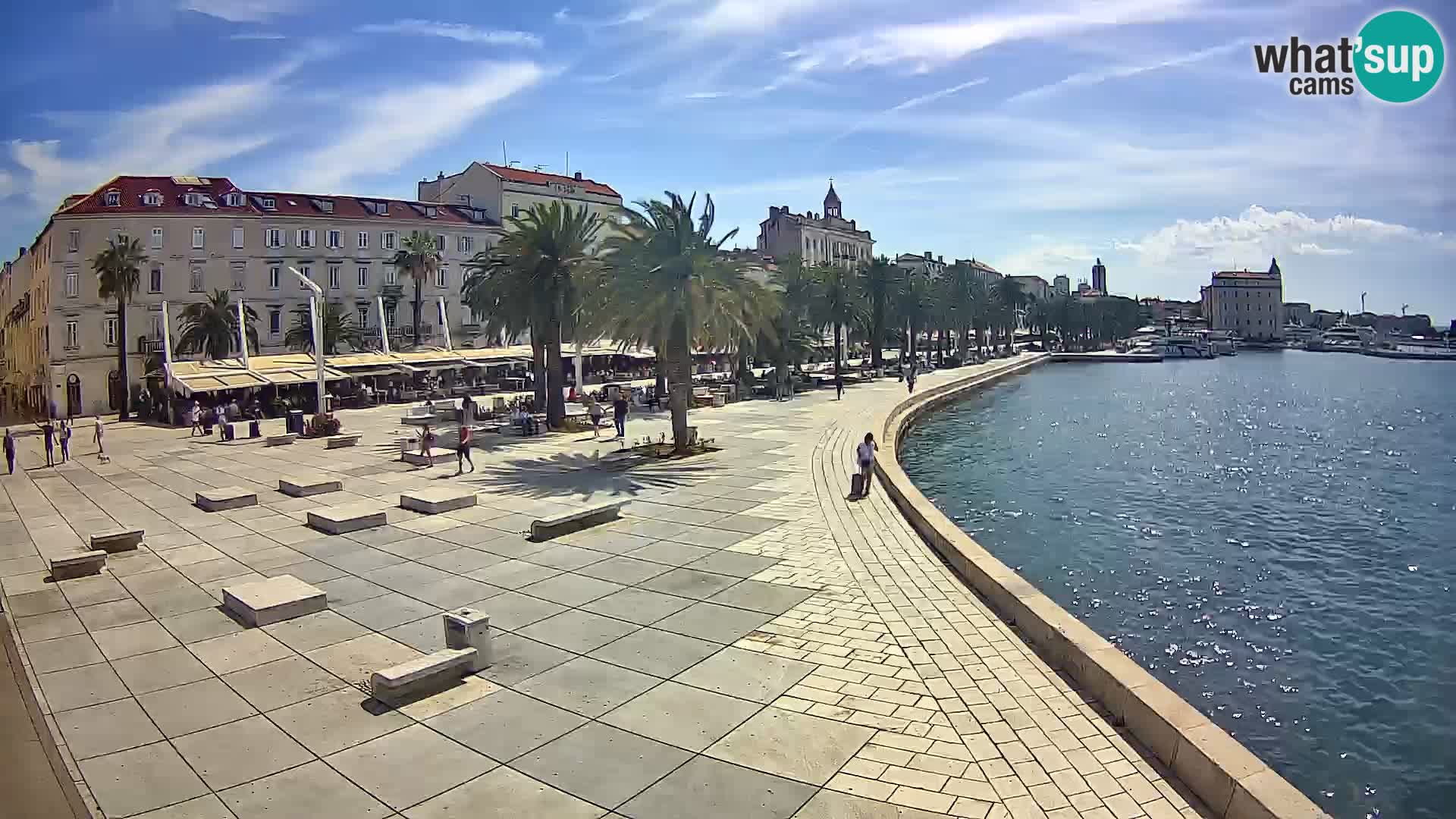 Webcam Spalato Riva – Prokurative | Piazza della Republika