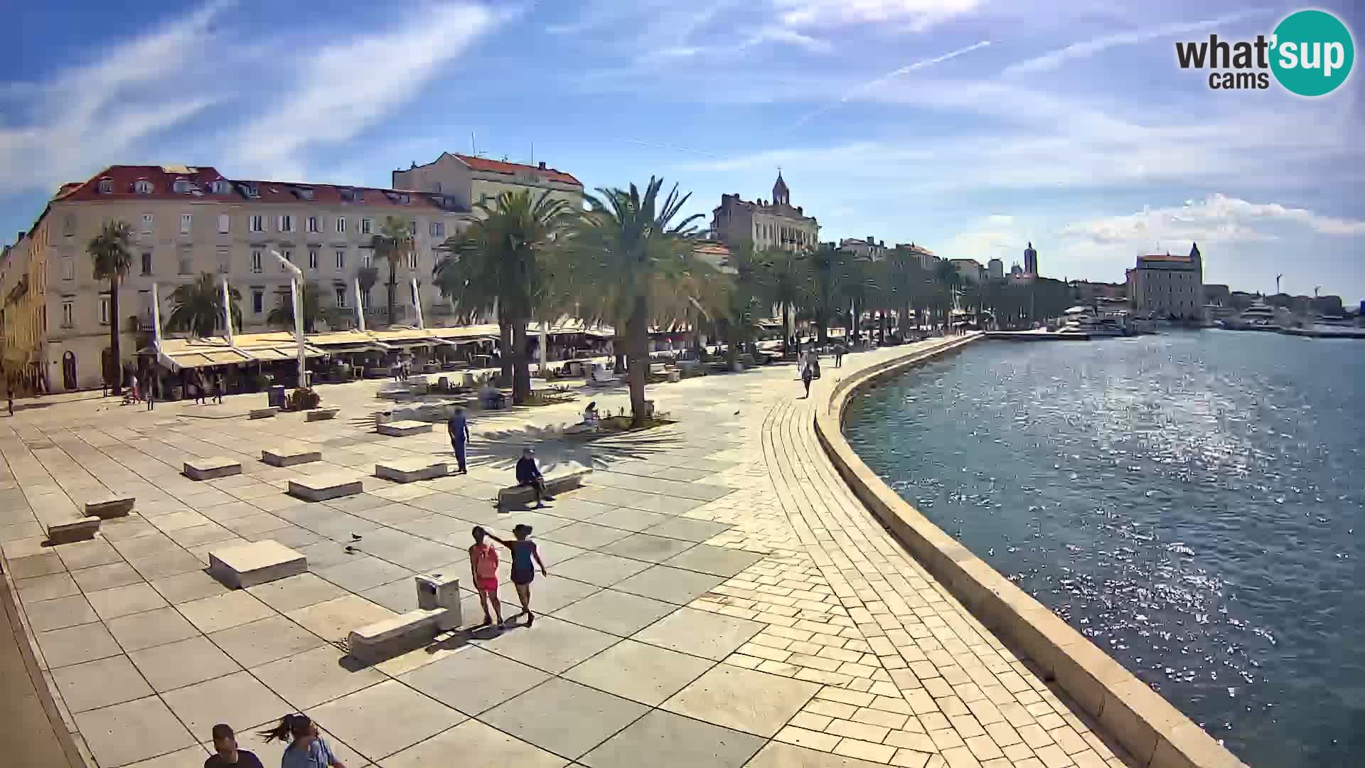 Webcam Spalato Riva – Prokurative | Piazza della Republika