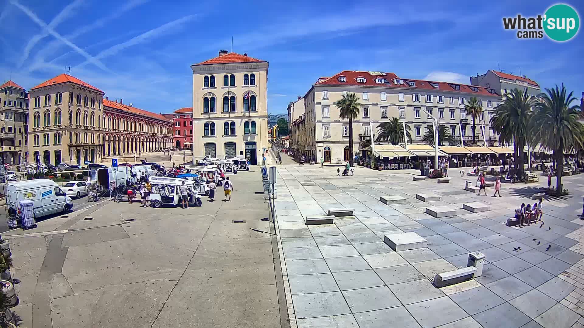 Webcam Spalato Riva – Prokurative | Piazza della Republika