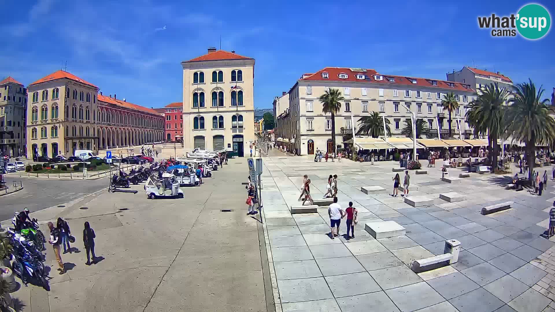 Live kamera Split Riva – Prokurative | Trg Republike