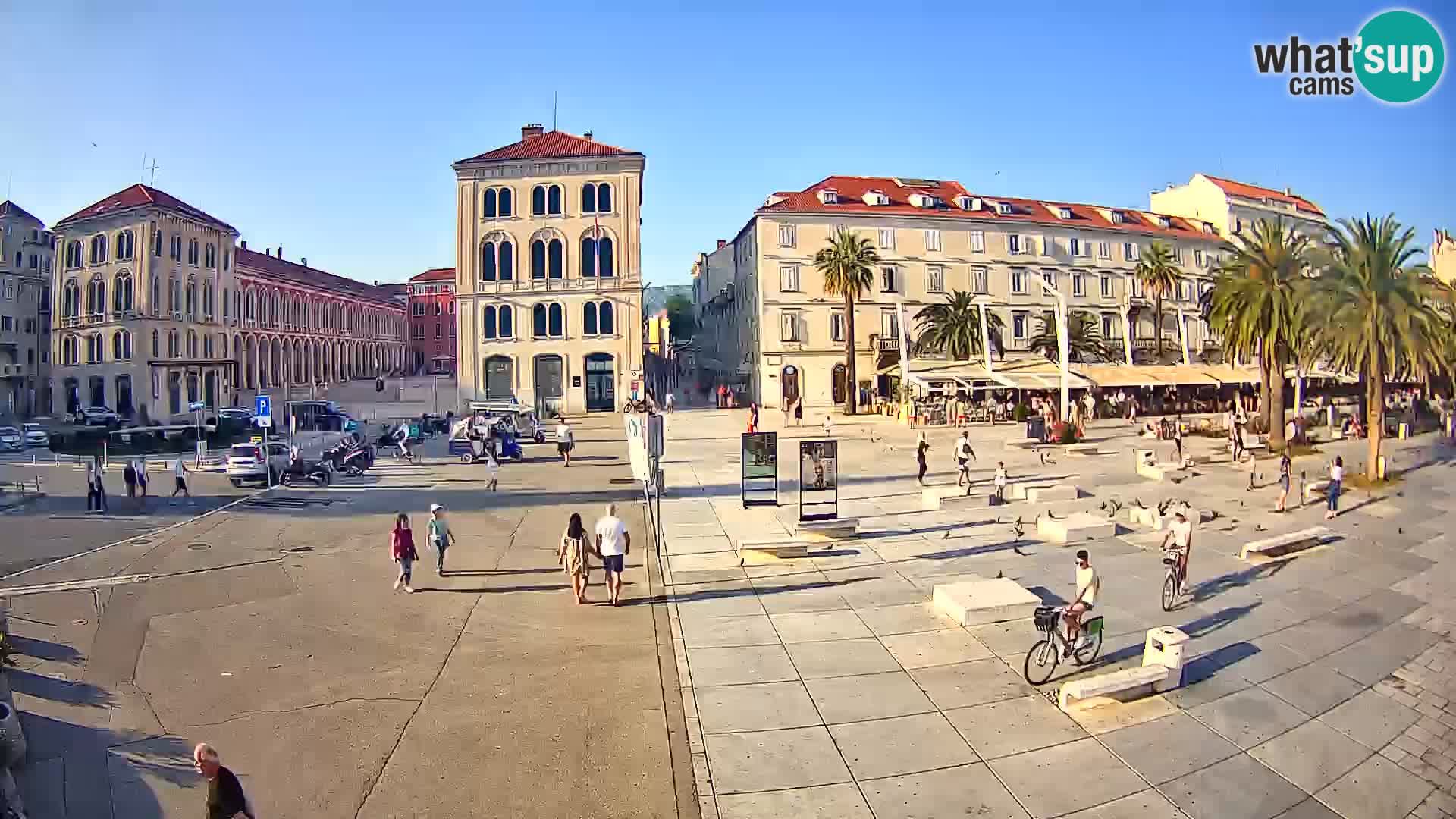 Webcam Split Riva – Prokurative | Trg Republike