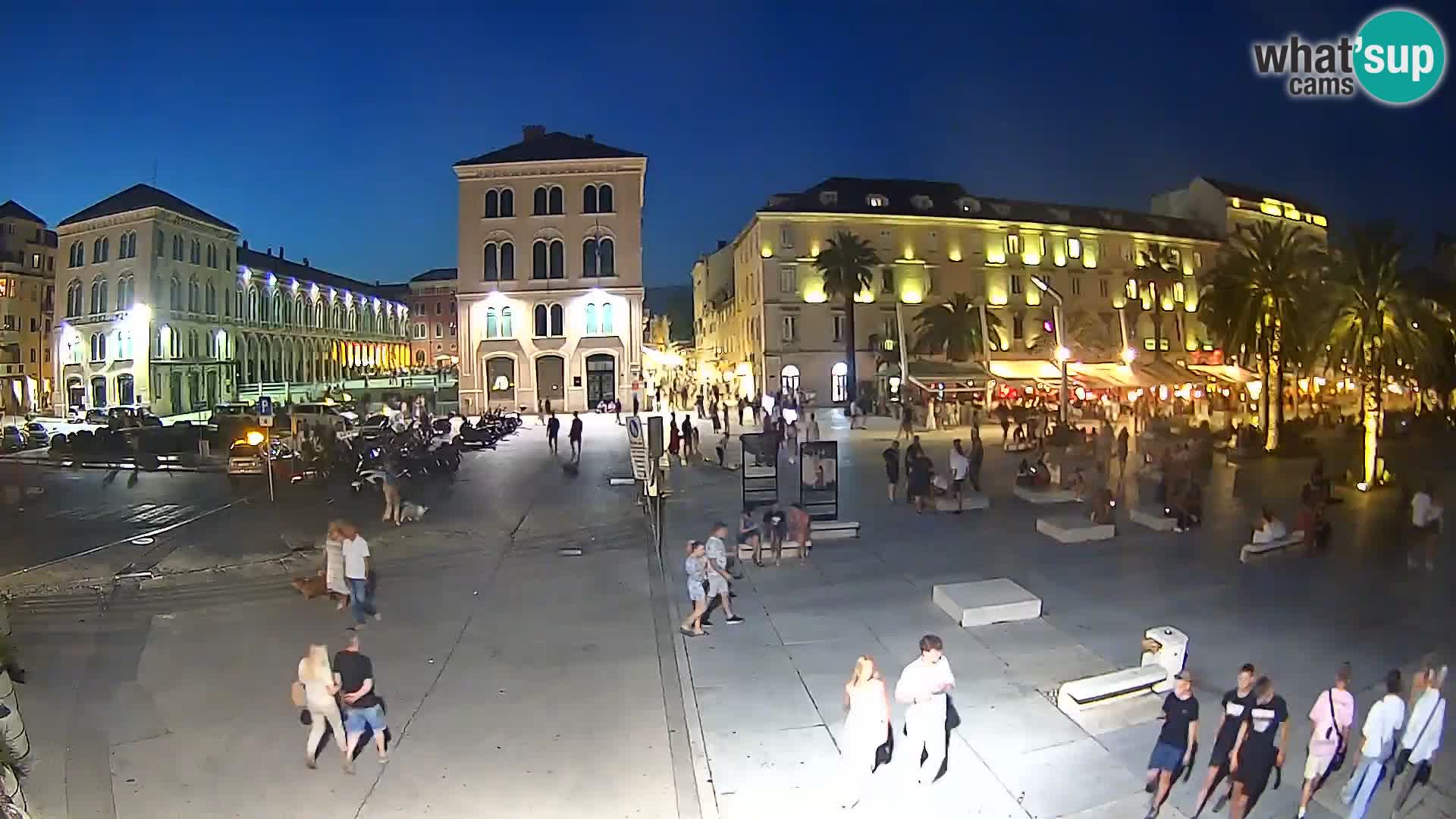 Webcam Spalato Riva – Prokurative | Piazza della Republika