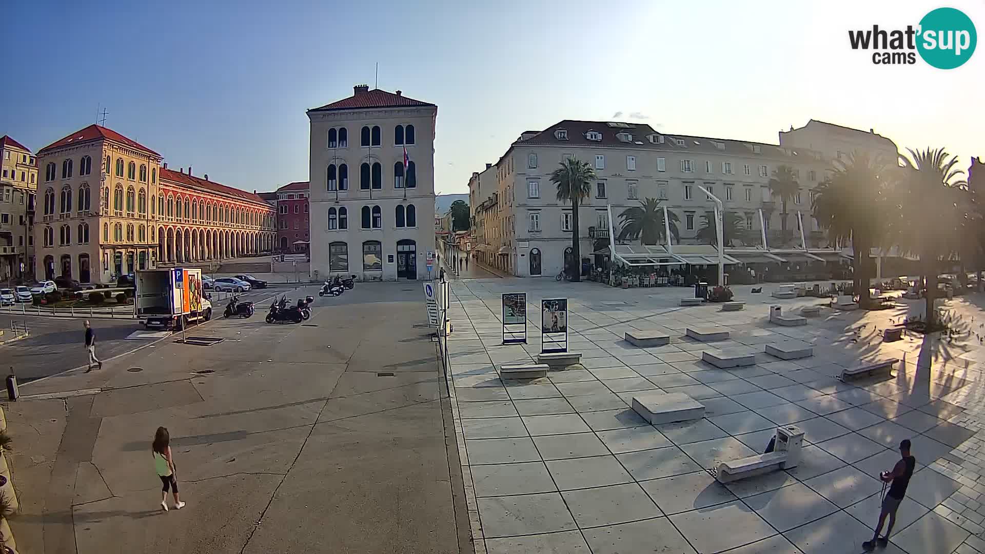 Webcam Spalato Riva – Prokurative | Piazza della Republika