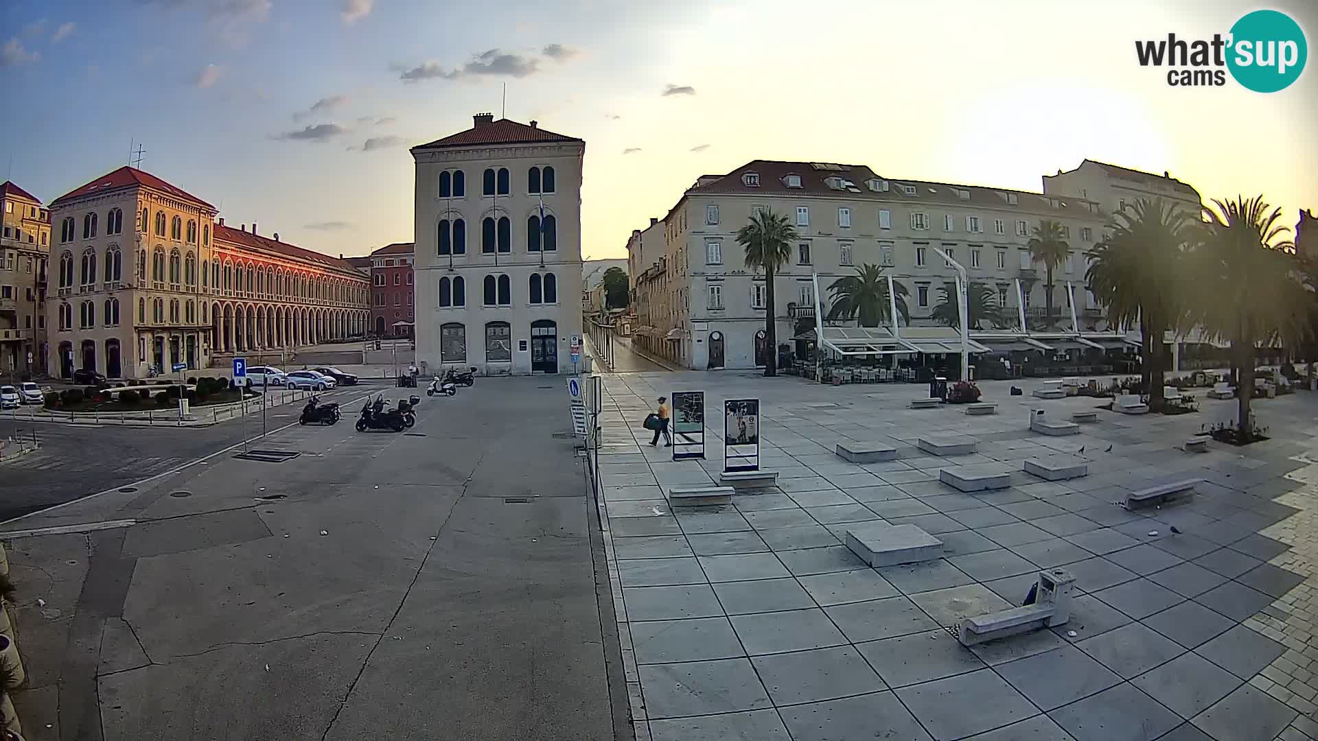 Webcam Spalato Riva – Prokurative | Piazza della Republika