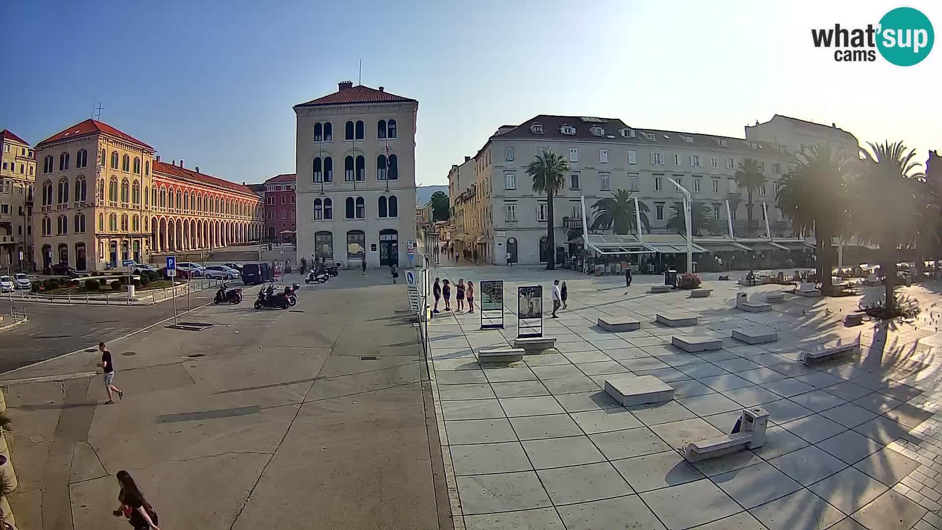 Webcam Split Riva – Prokurative | Plaza de la República