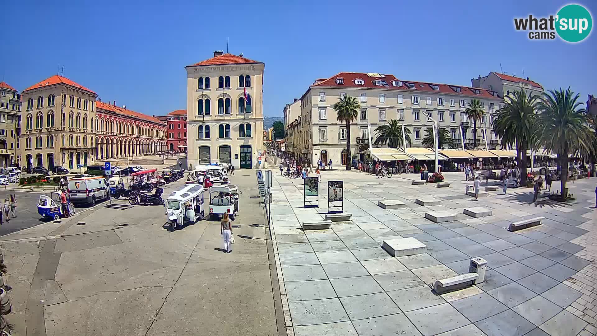 Webcam Split Riva – Prokurative | Trg Republike