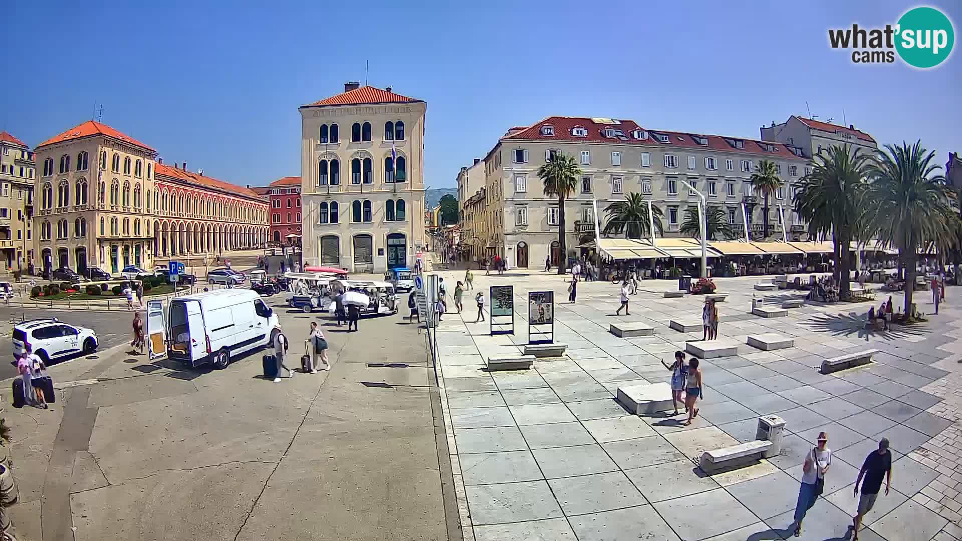 Webcam Split Riva – Prokurative | Plaza de la República