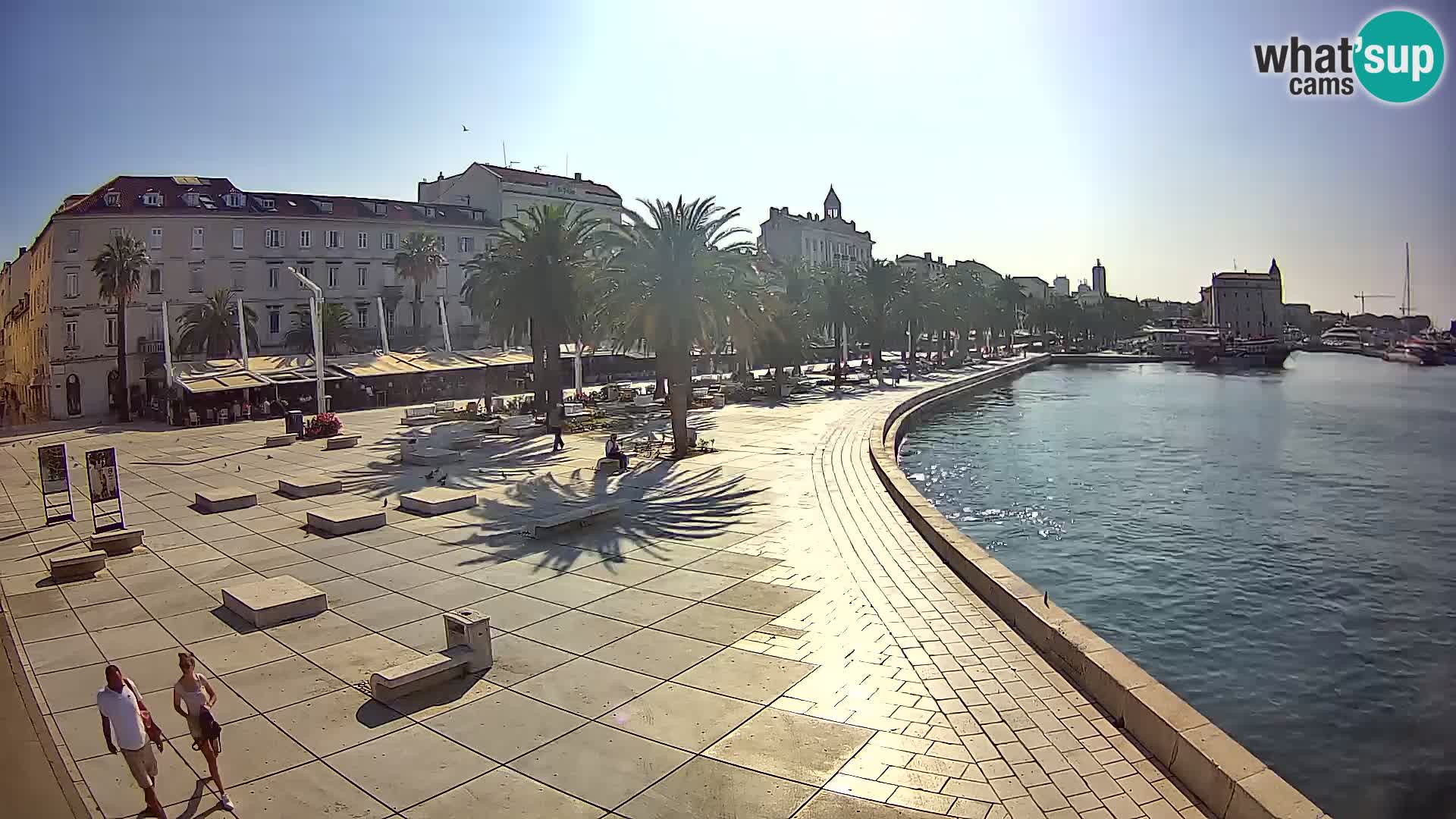 Webcam Spalato Riva – Prokurative | Piazza della Republika