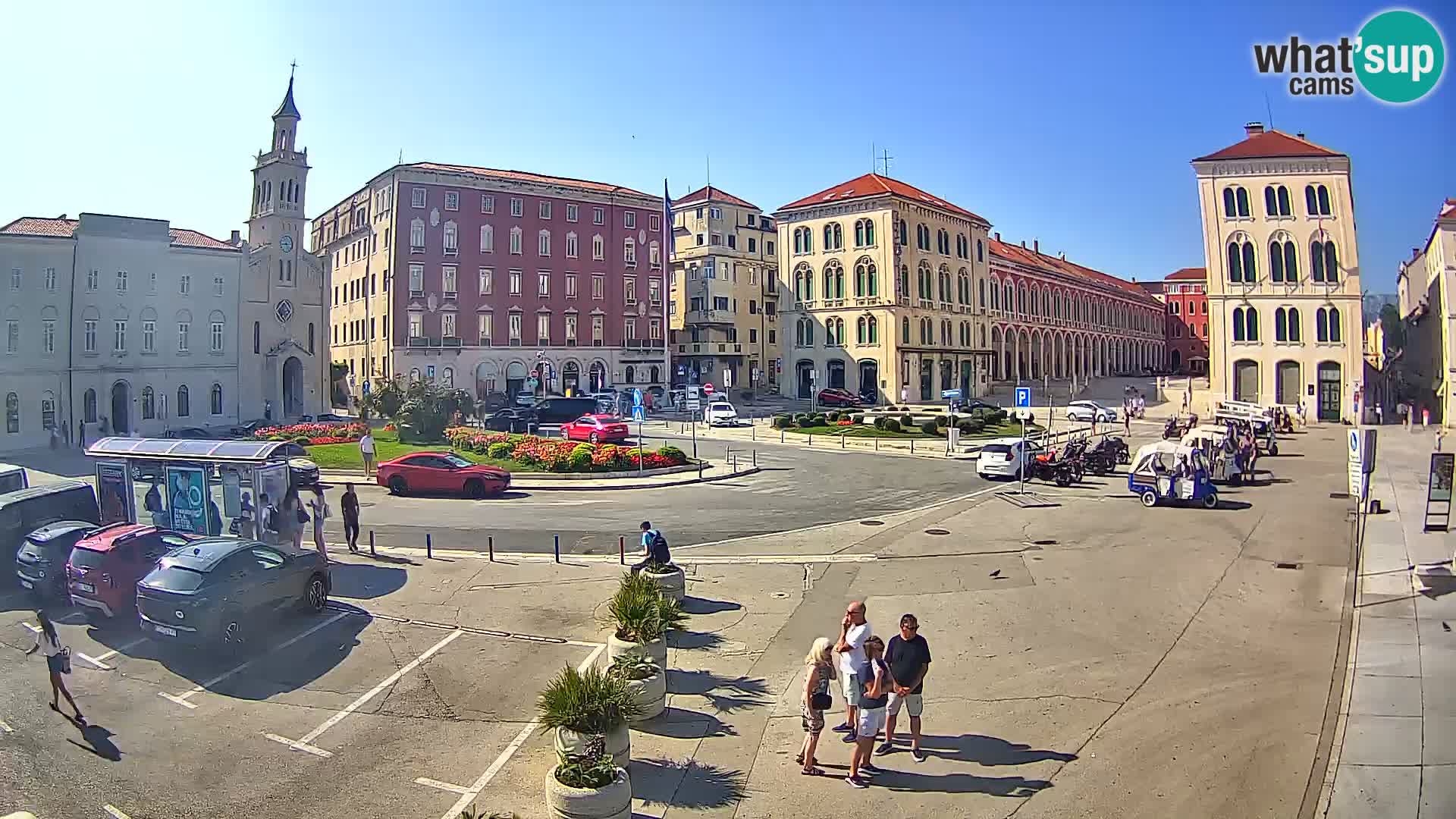 Webcam Split Riva – Prokurative | Trg Republike