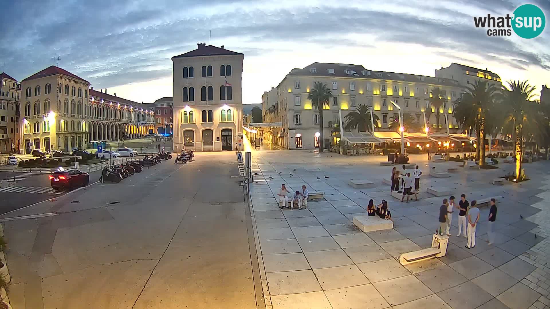 Live kamera Split Riva – Prokurative | Trg Republike