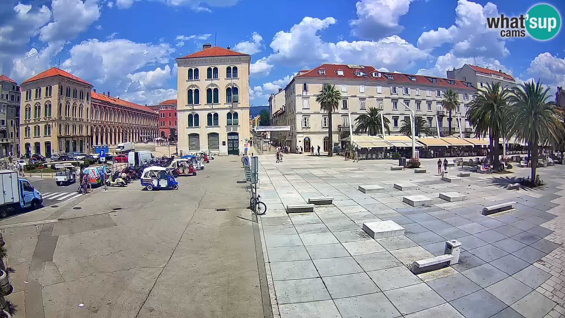Webcam Split Riva – Prokurative | Trg Republike