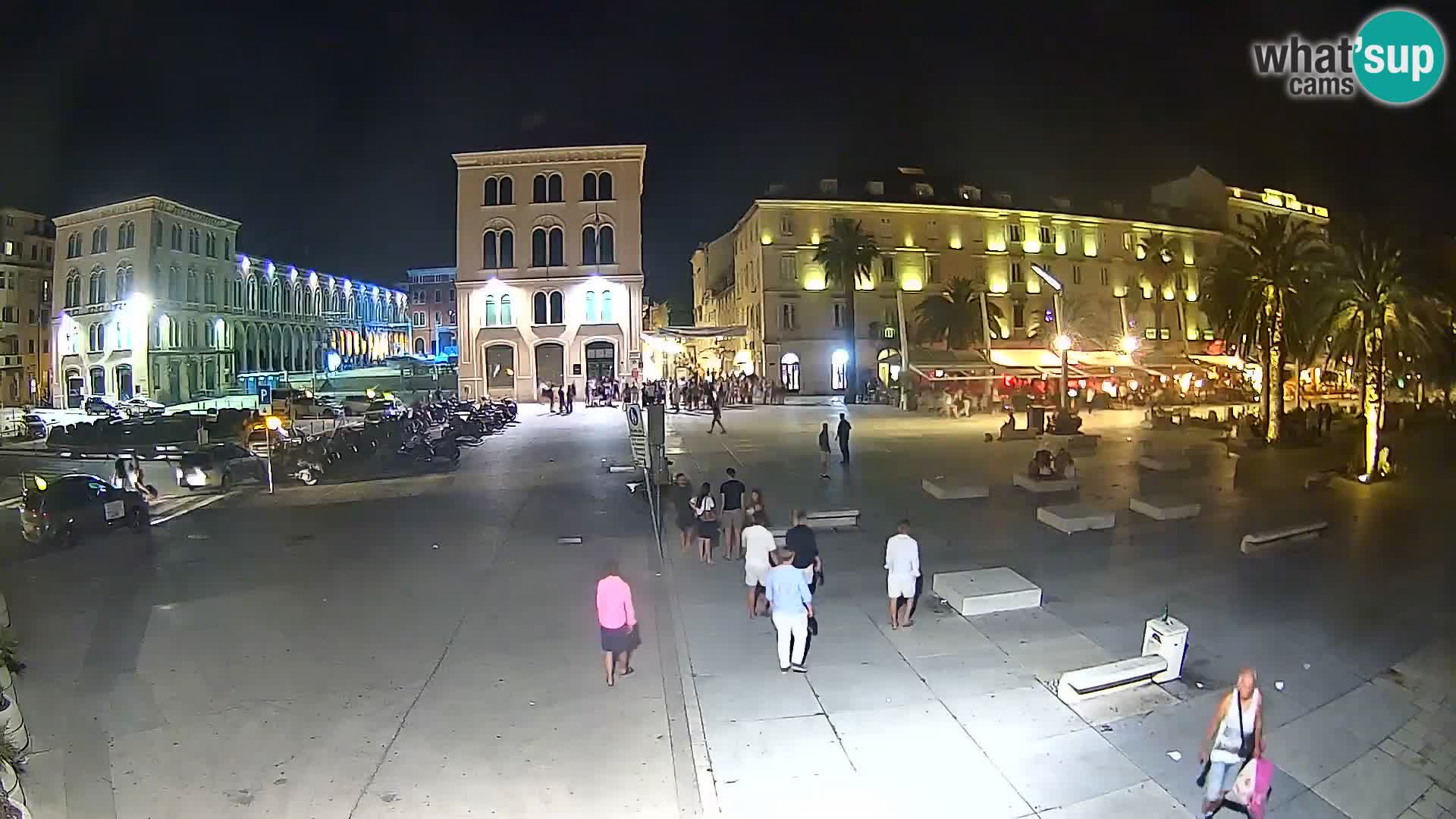 Webcam Split Riva – Prokurative | Trg Republike