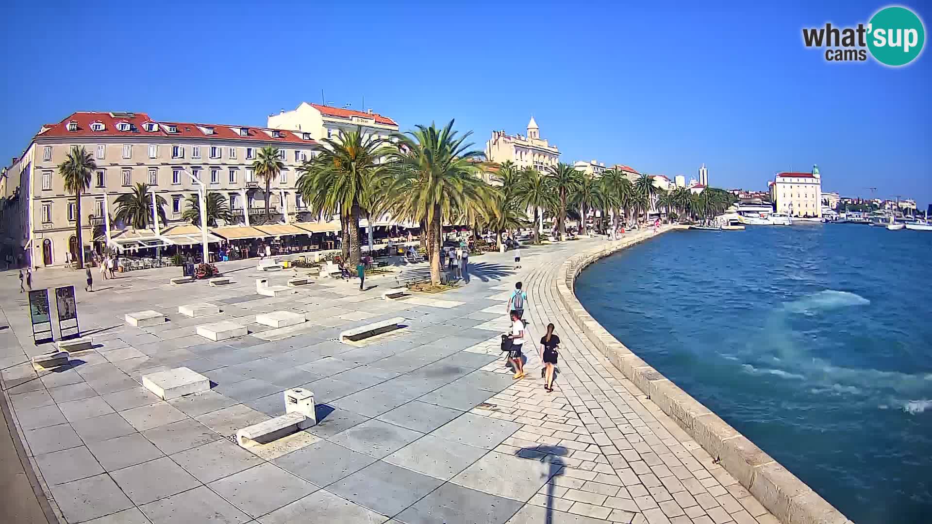 Webcam Split Riva – Prokurative | Trg Republike