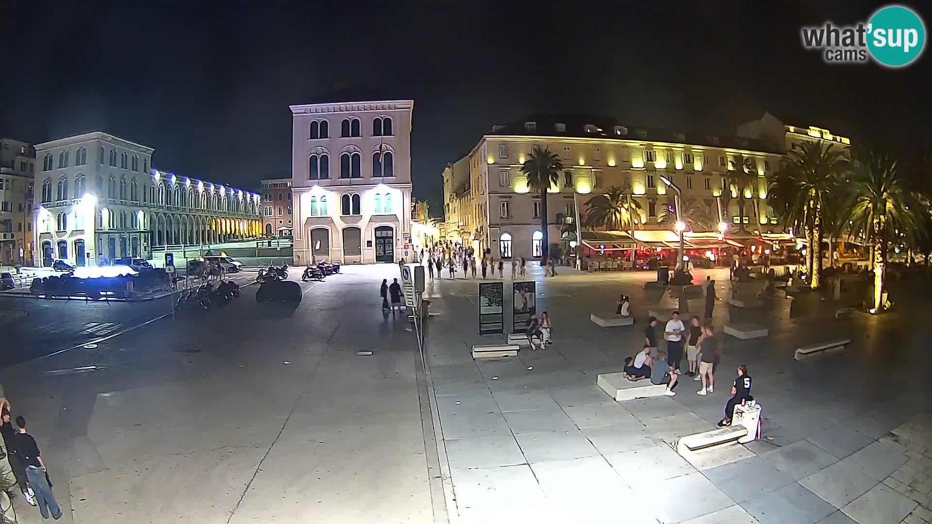 Webcam Spalato Riva – Prokurative | Piazza della Republika