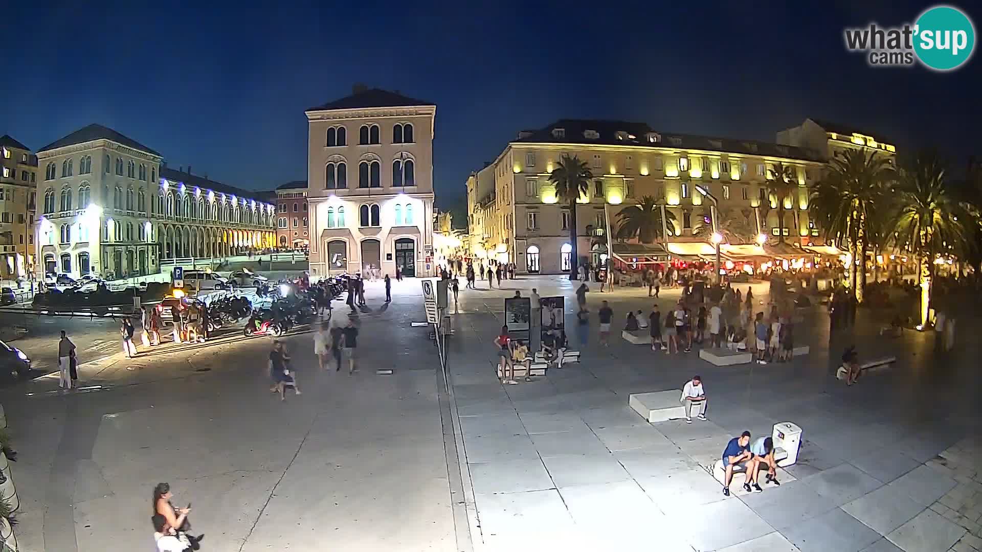 Webcam Split Riva – Prokurative | Trg Republike