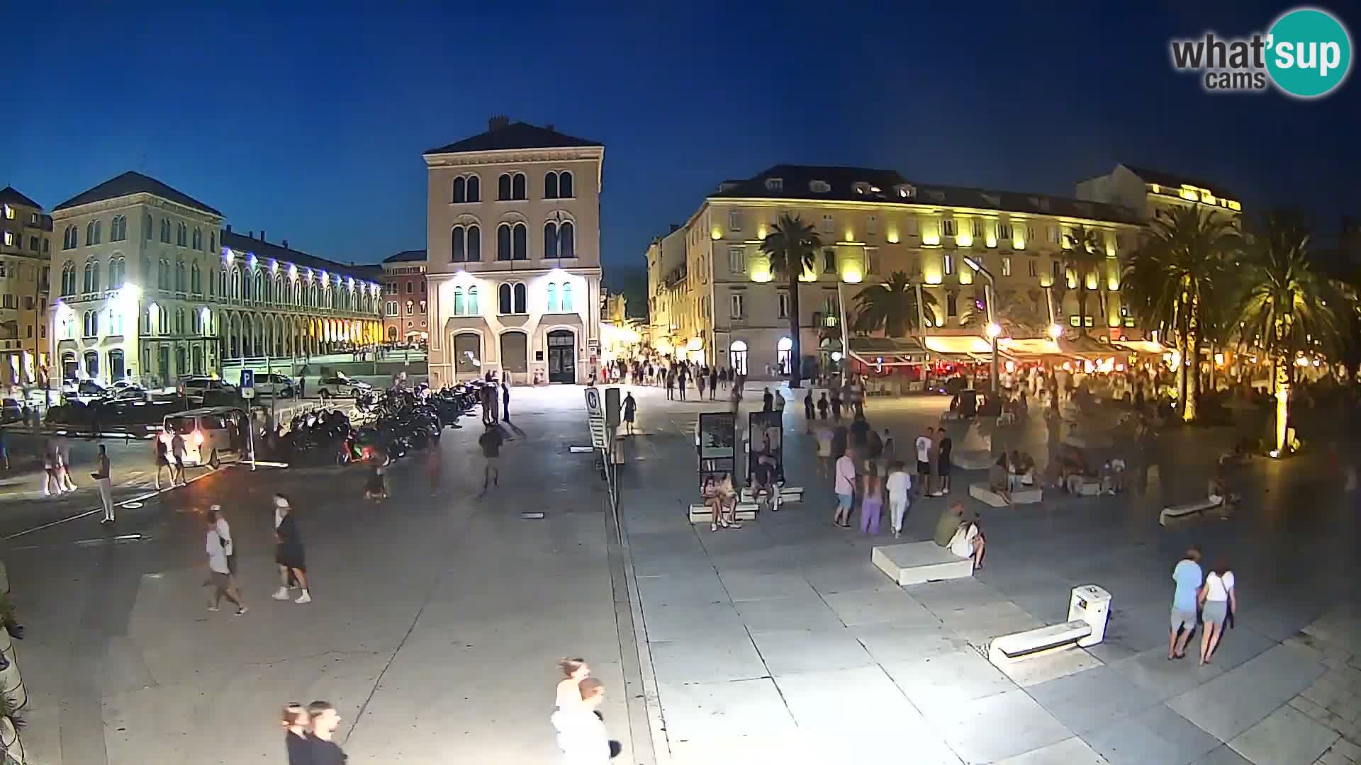 Webcam Split Riva – Prokurative | Trg Republike