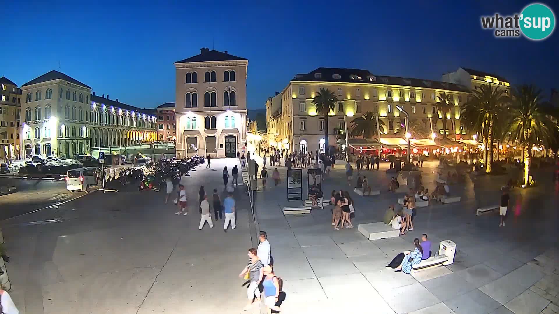 Webcam Split Riva – Prokurative | Trg Republike