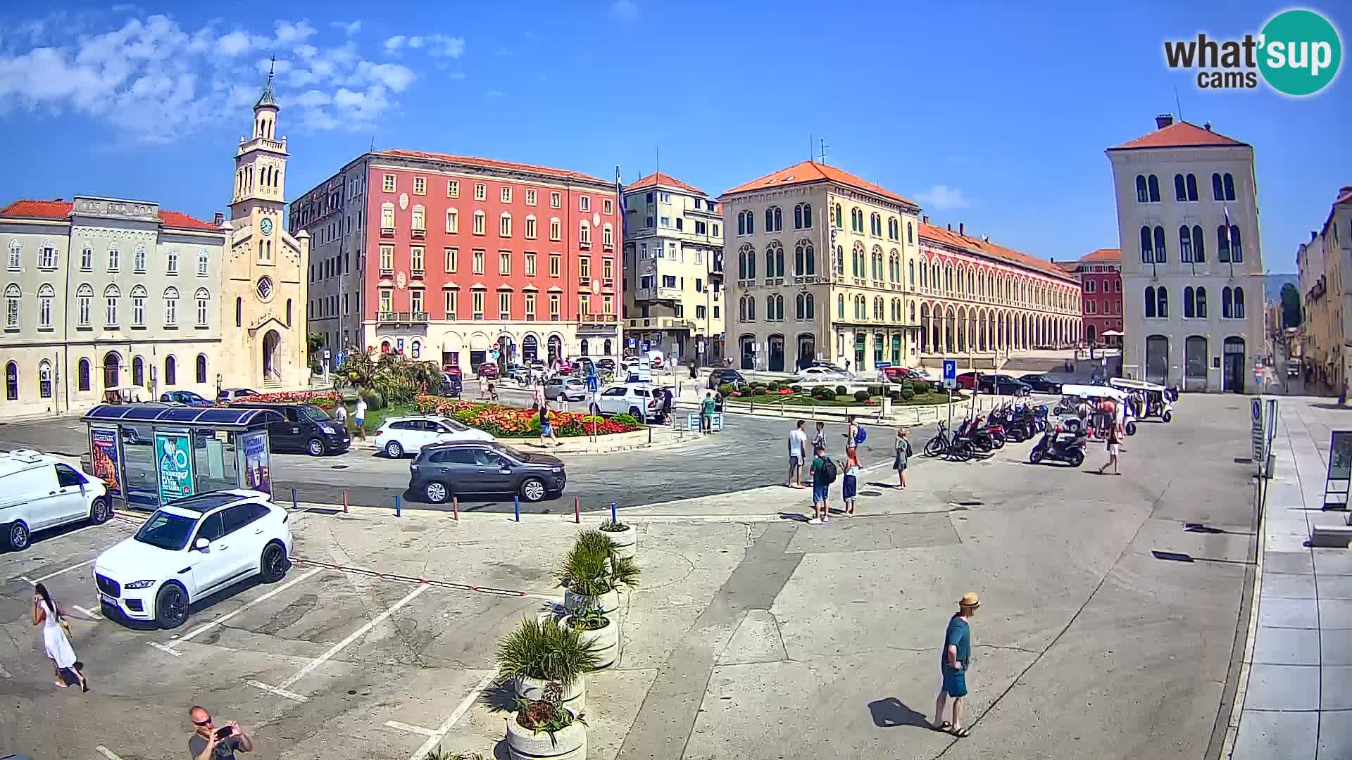 Webcam Split Riva – Prokurative | Plaza de la República