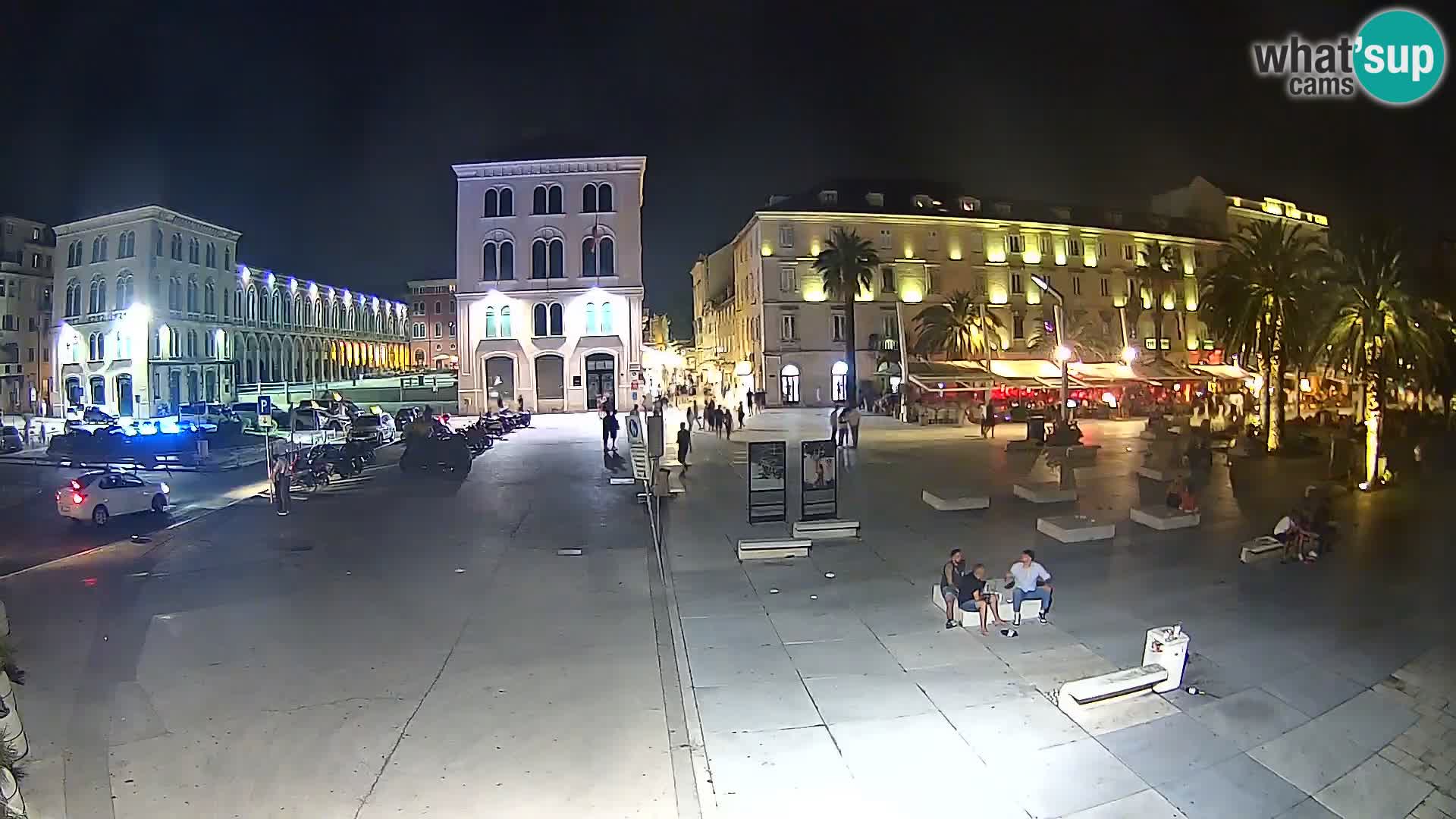 Webcam Split Riva – Prokurative | Trg Republike