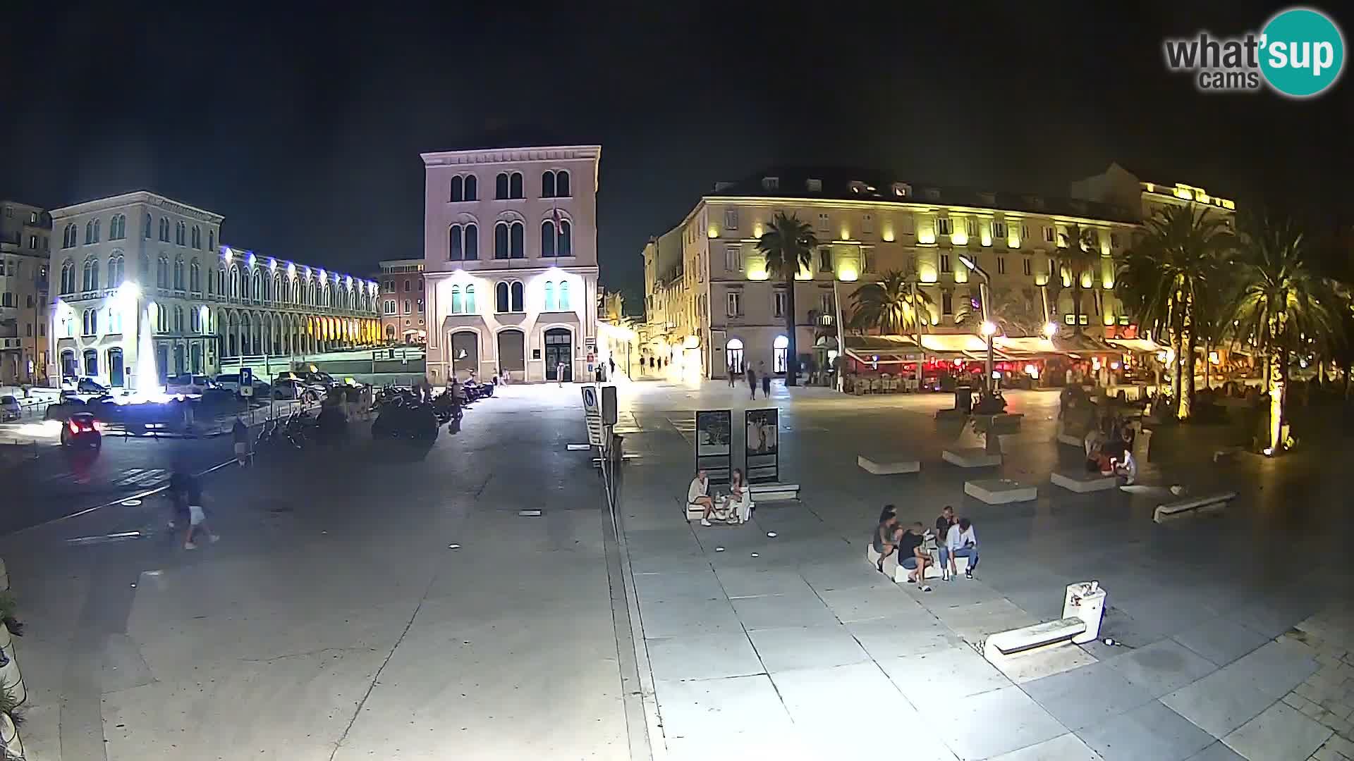 Webcam Split Riva – Prokurative | Trg Republike