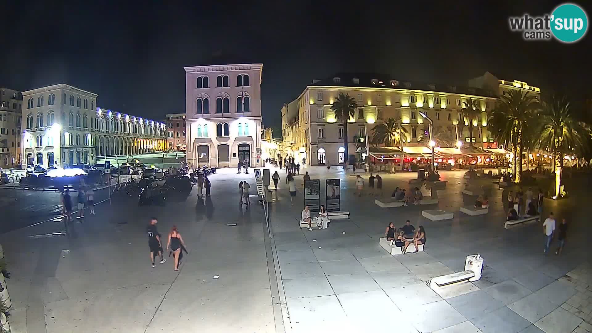 Webcam Spalato Riva – Prokurative | Piazza della Republika