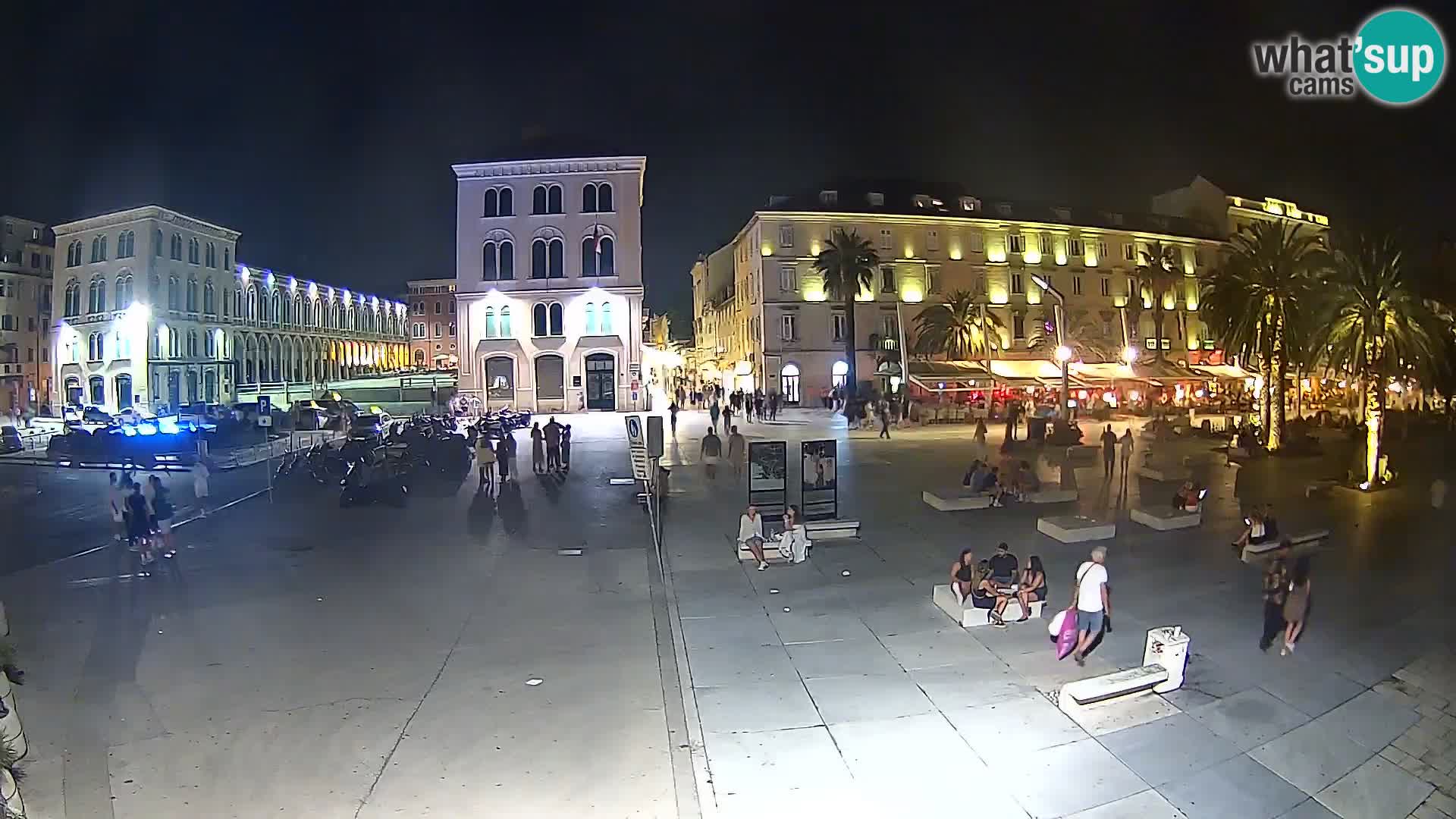 Webcam Split Riva – Prokurative | Trg Republike