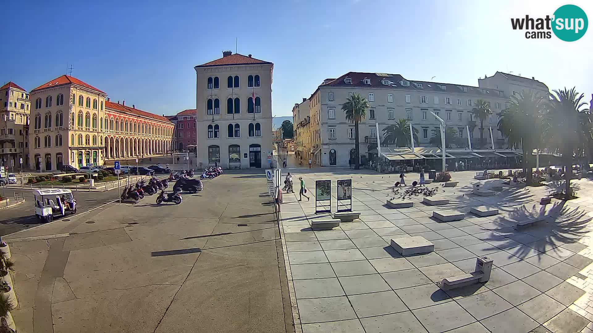 Live kamera Split Riva – Prokurative | Trg Republike