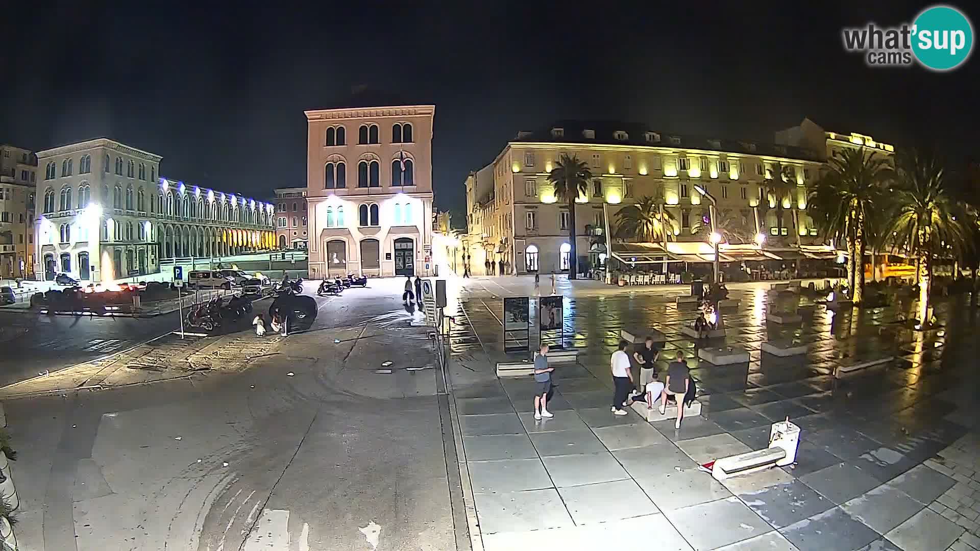Webcam Split Riva – Prokurative | Trg Republike