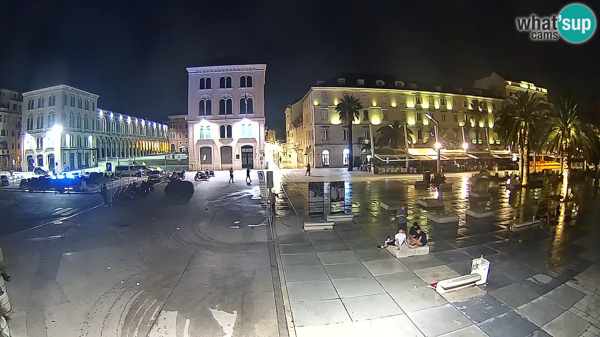 Webcam Split Riva – Prokurative | Trg Republike