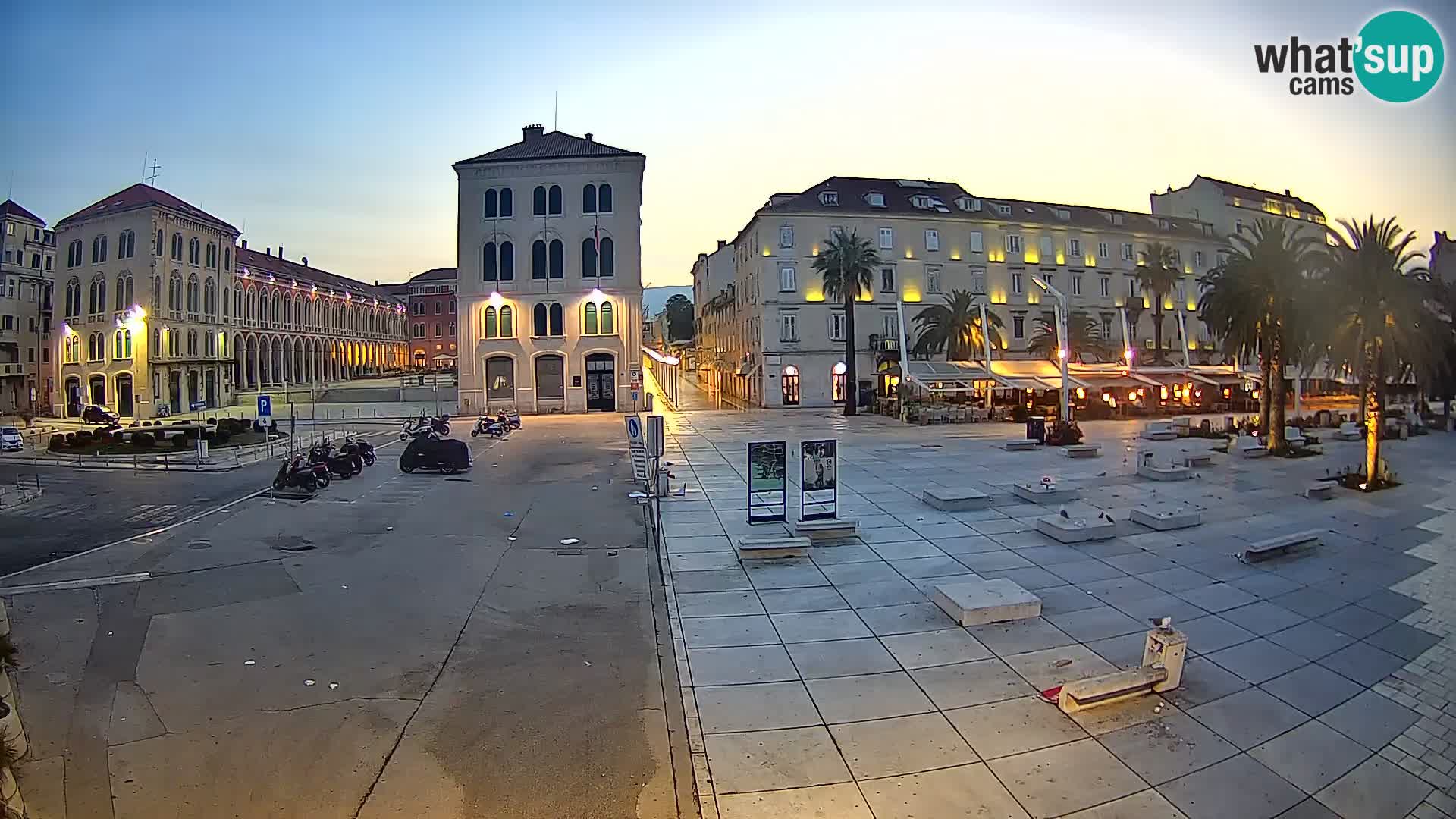 Live kamera Split Riva – Prokurative | Trg Republike
