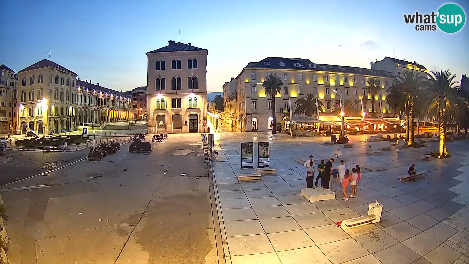 Split kamera Riva – Prokurative | Trg Republike