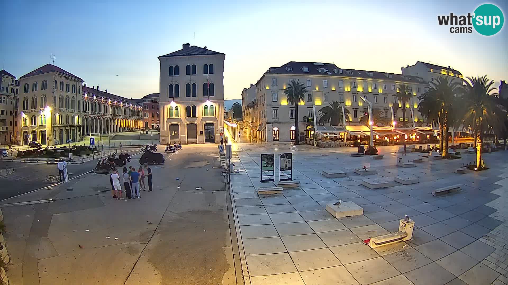 Split kamera Riva – Prokurative | Trg Republike