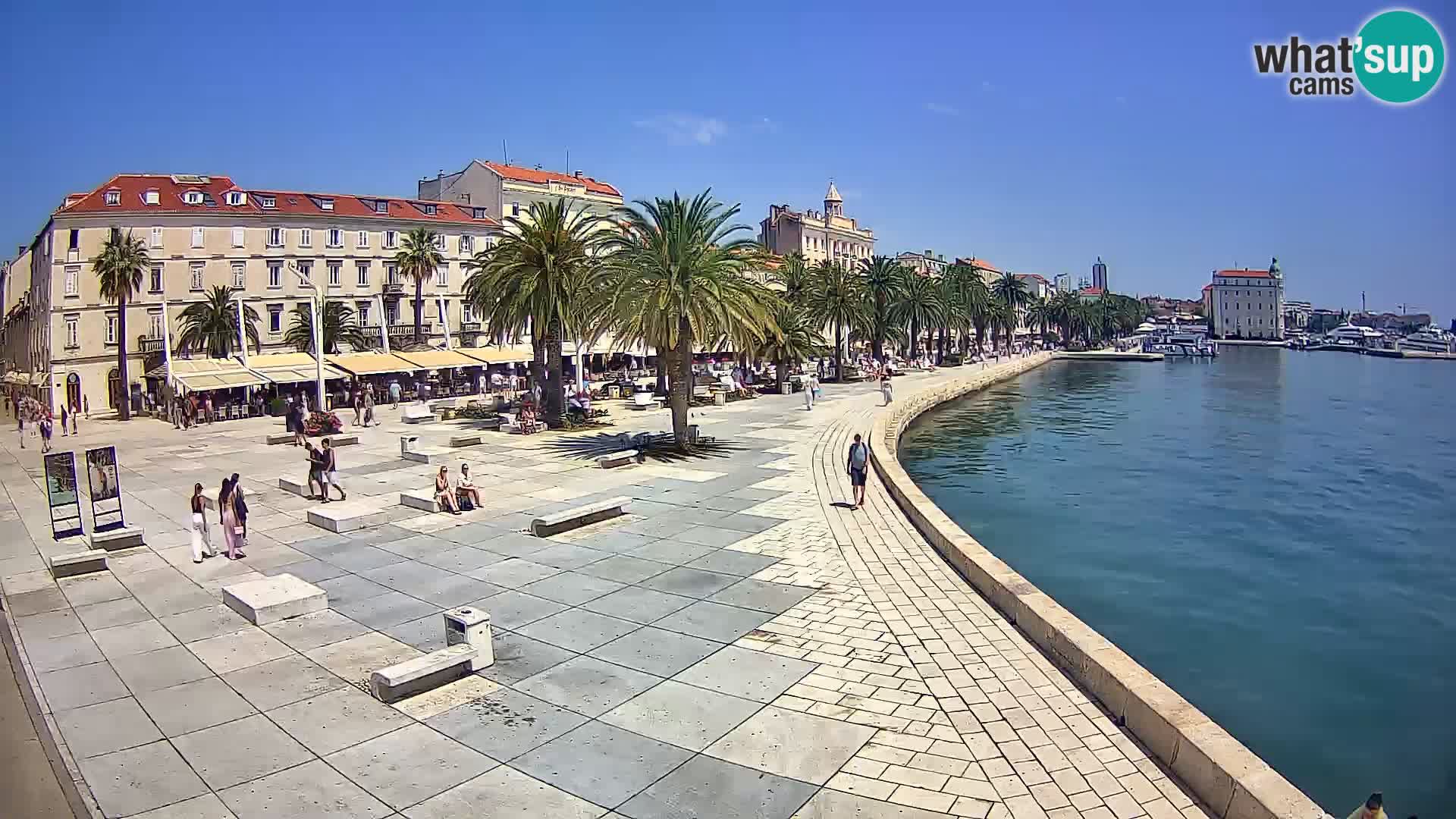 Webcam Split Riva – Prokurative | Trg Republike