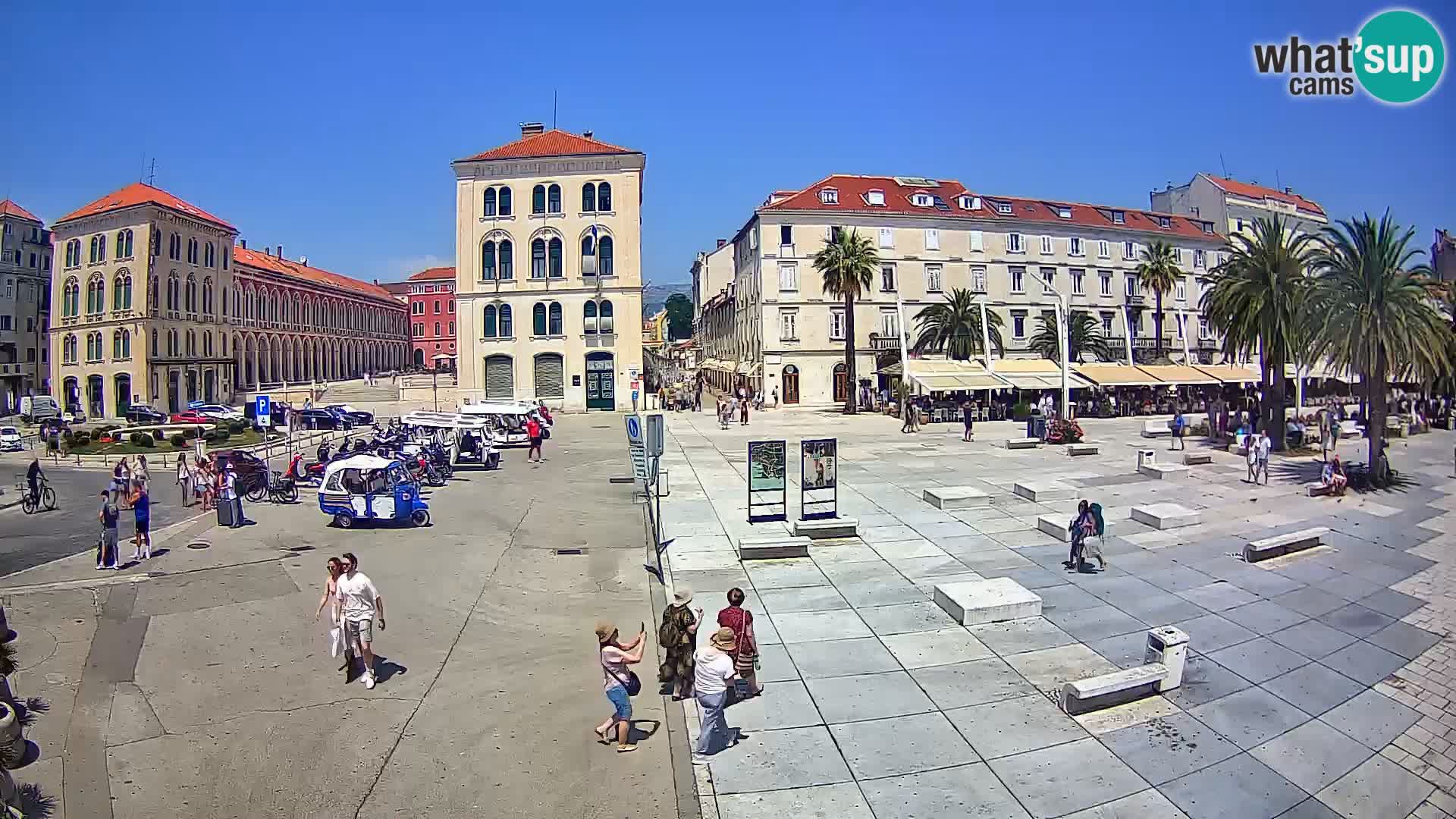 Split kamera Riva – Prokurative | Trg Republike
