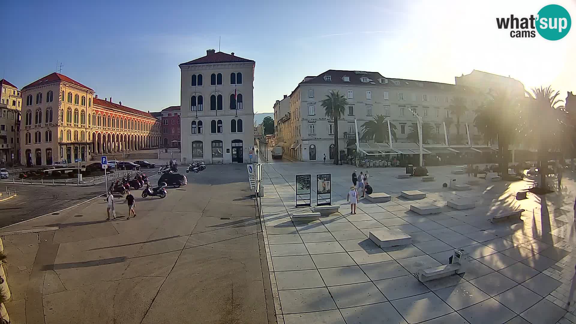 Webcam Spalato Riva – Prokurative | Piazza della Republika