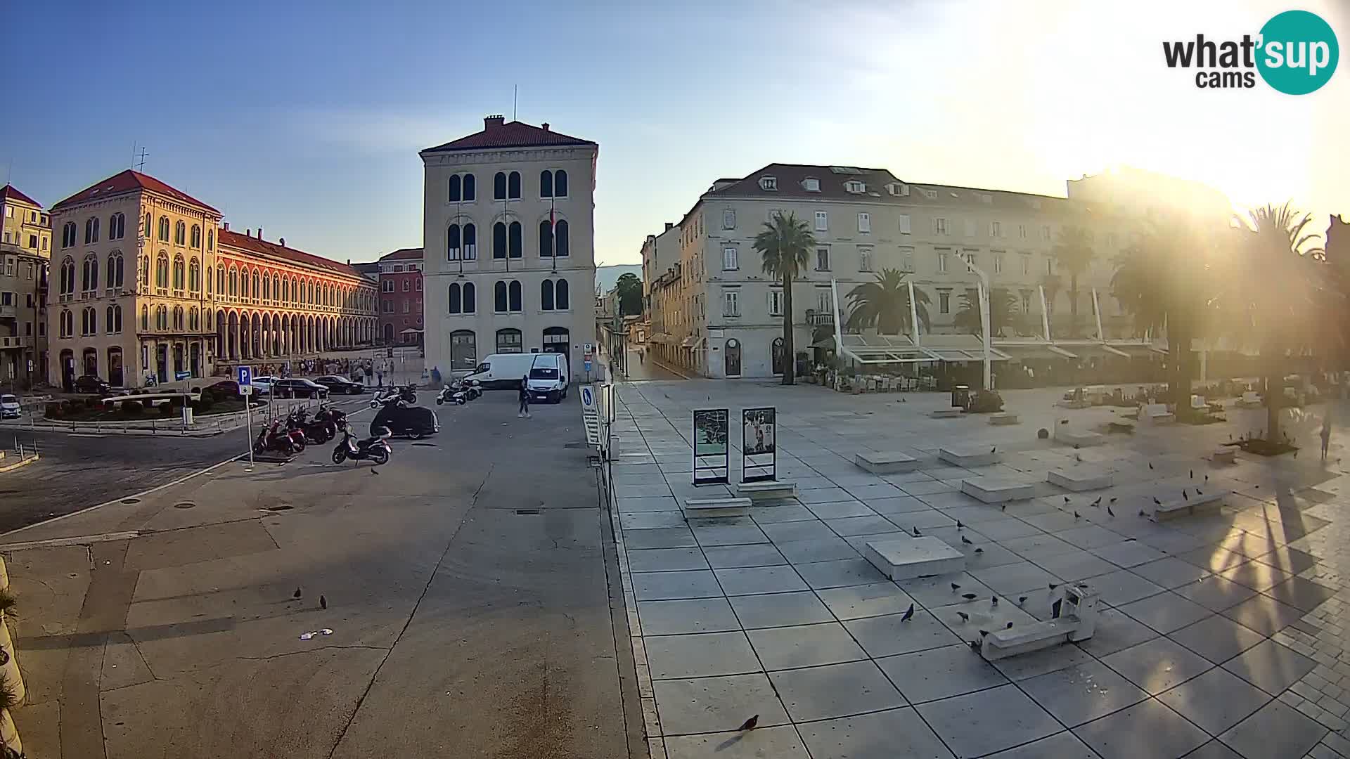 Split kamera Riva – Prokurative | Trg Republike