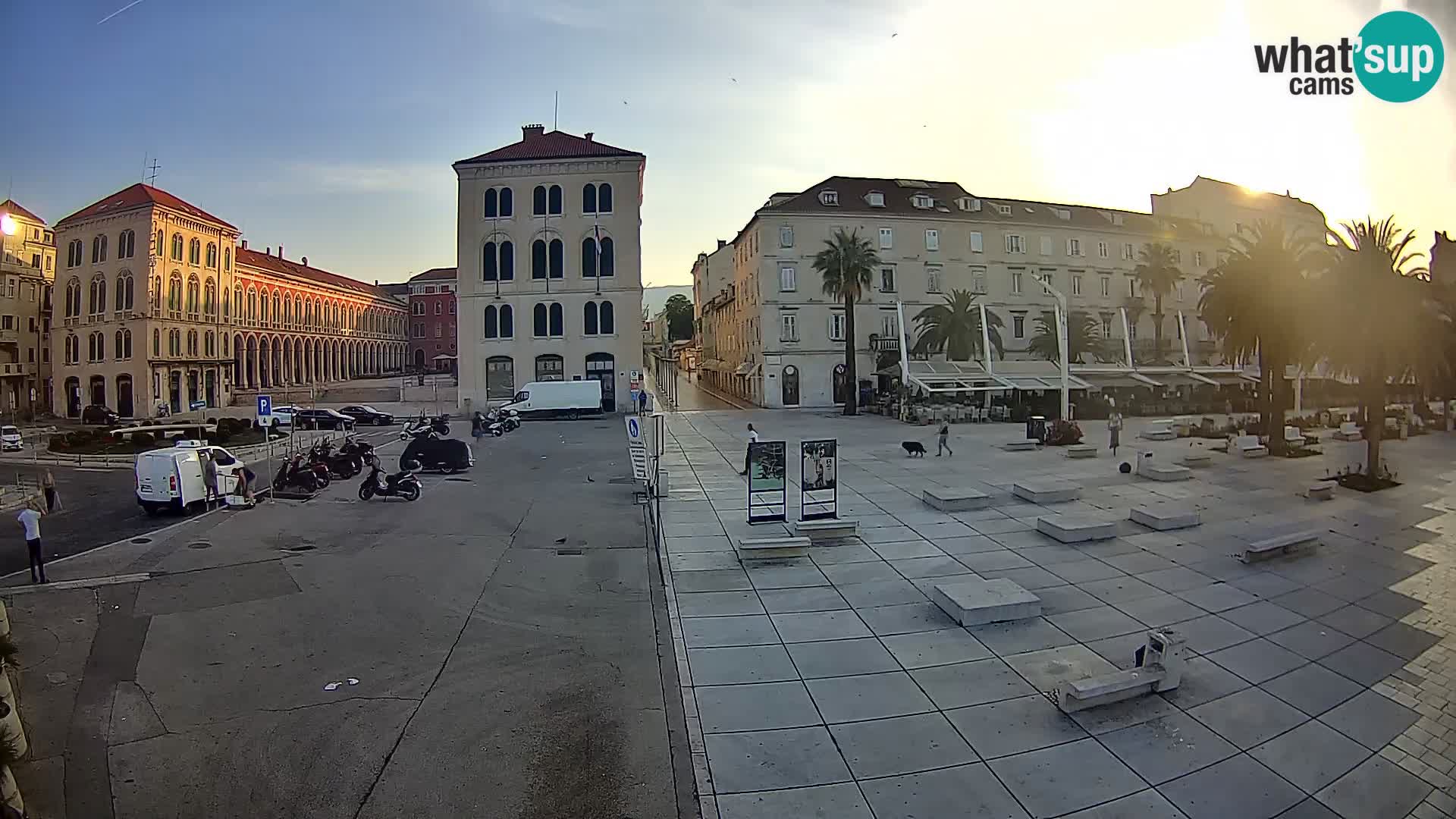 Live kamera Split Riva – Prokurative | Trg Republike