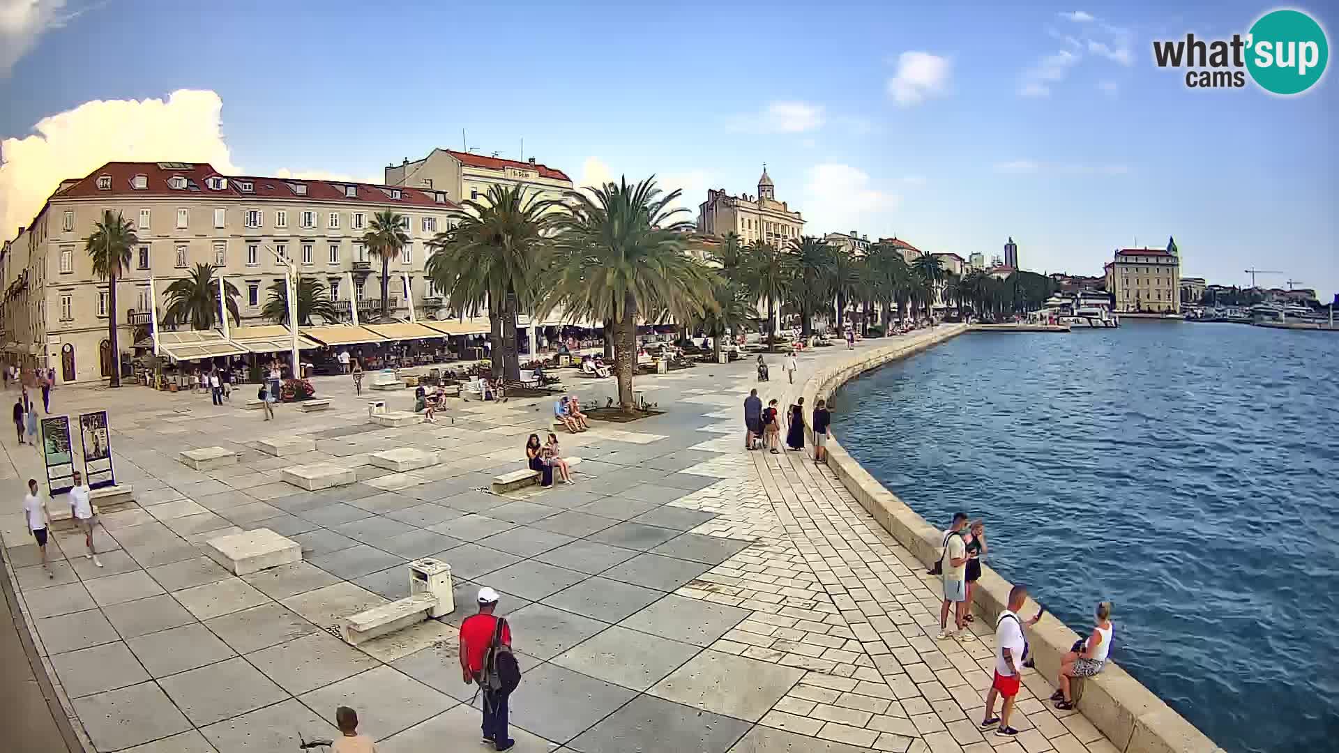 Webcam Spalato Riva – Prokurative | Piazza della Republika