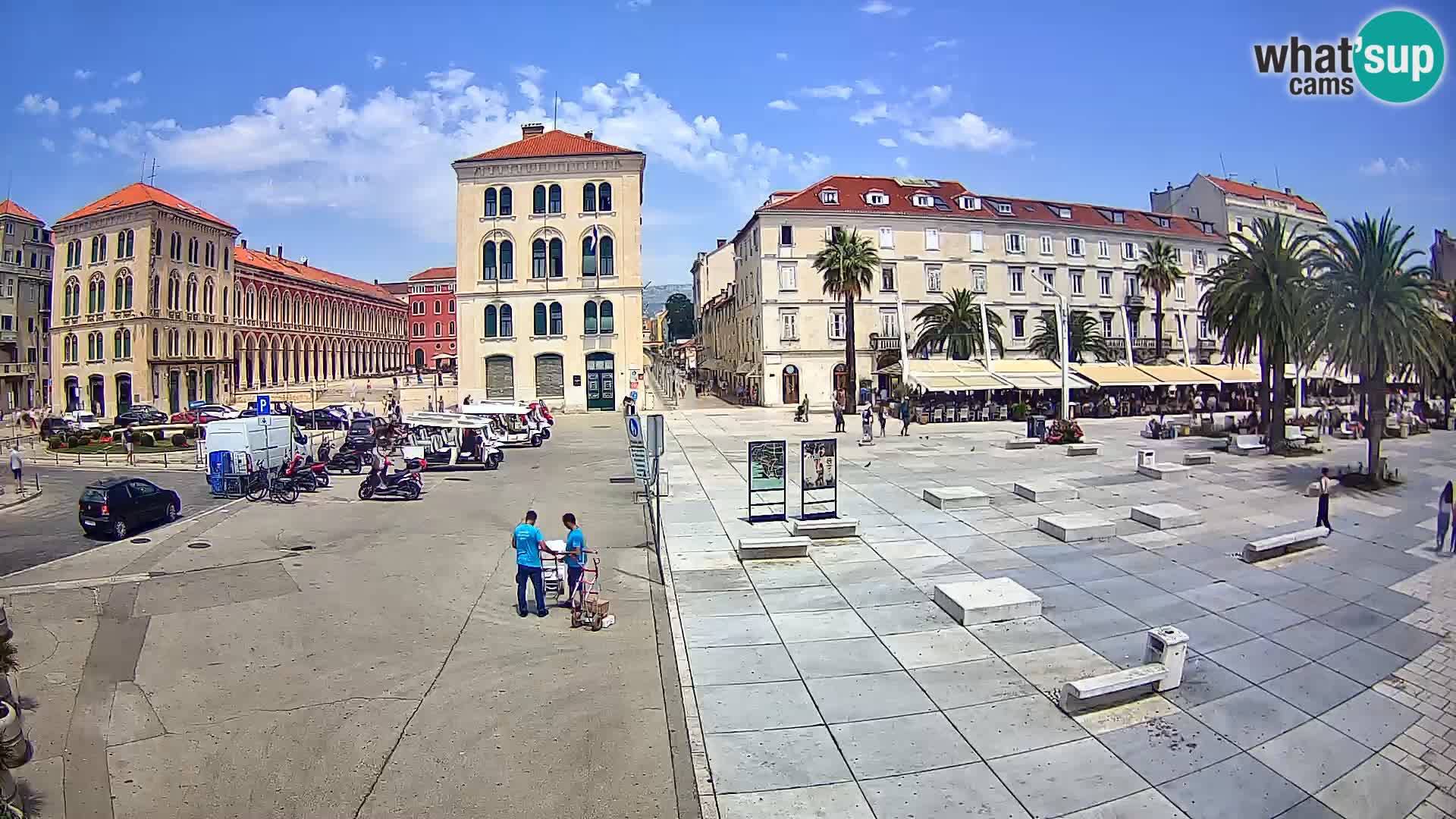 Webcam Split Riva – Prokurative | Trg Republike