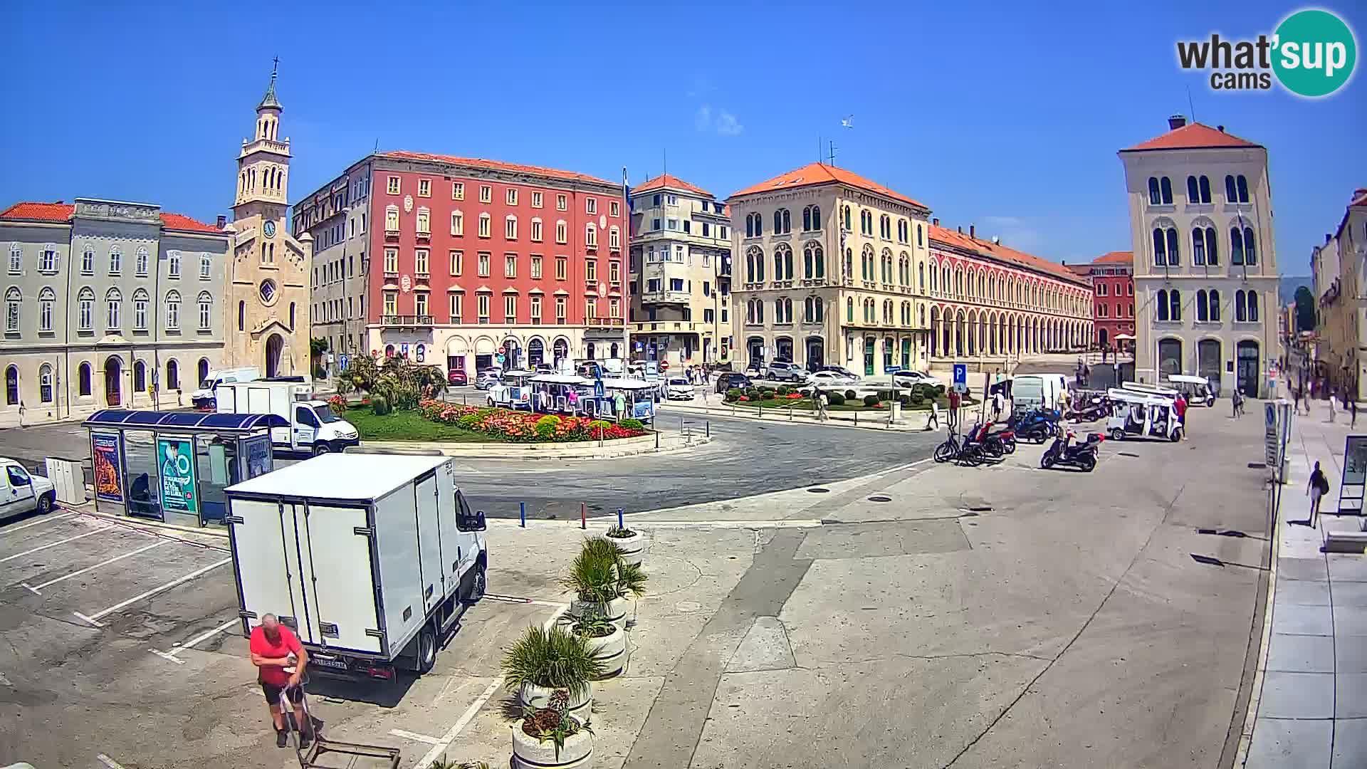 Webcam Split Riva – Prokurative | Plaza de la República