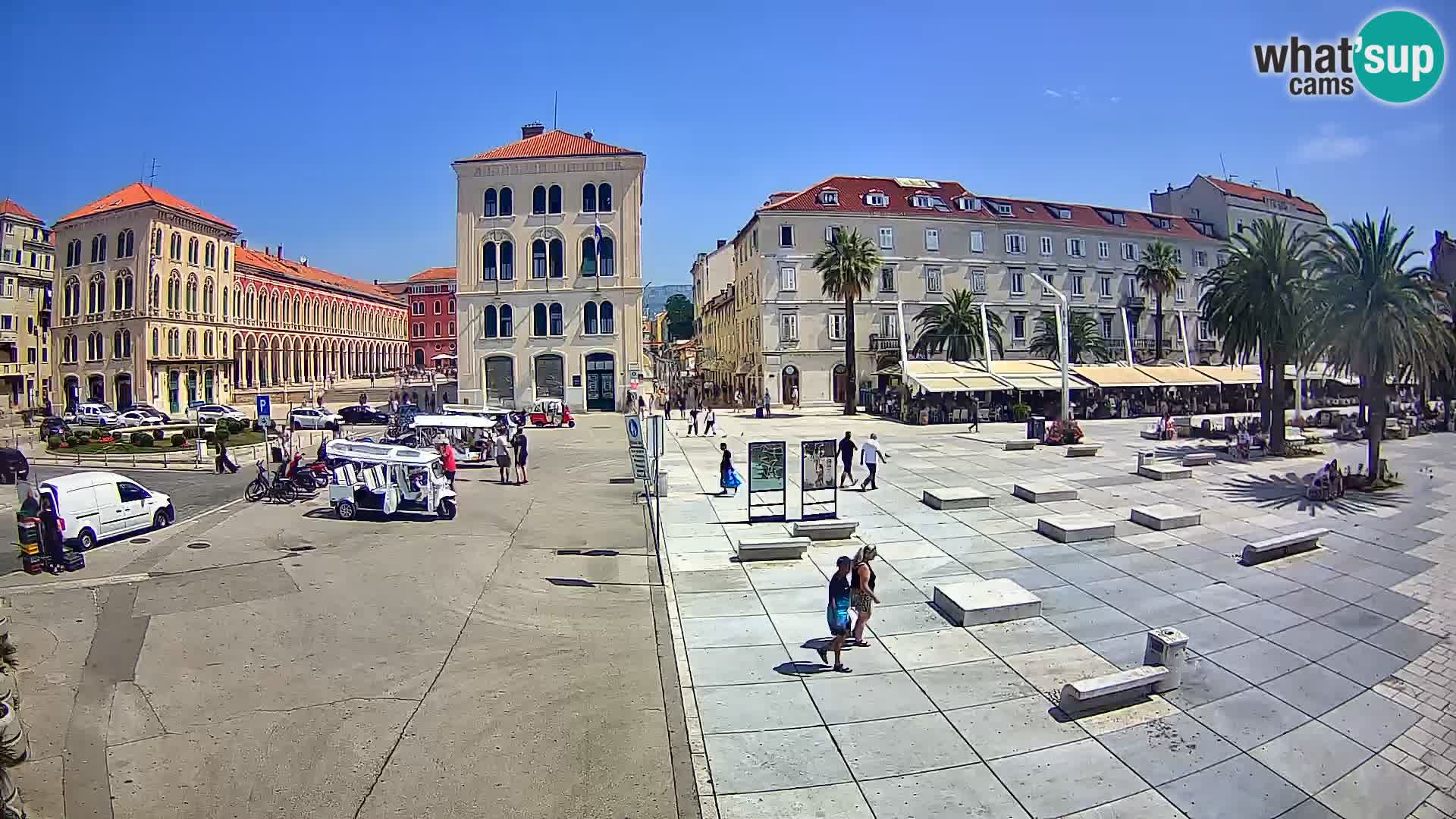 Webcam Split Riva – Prokurative | Trg Republike