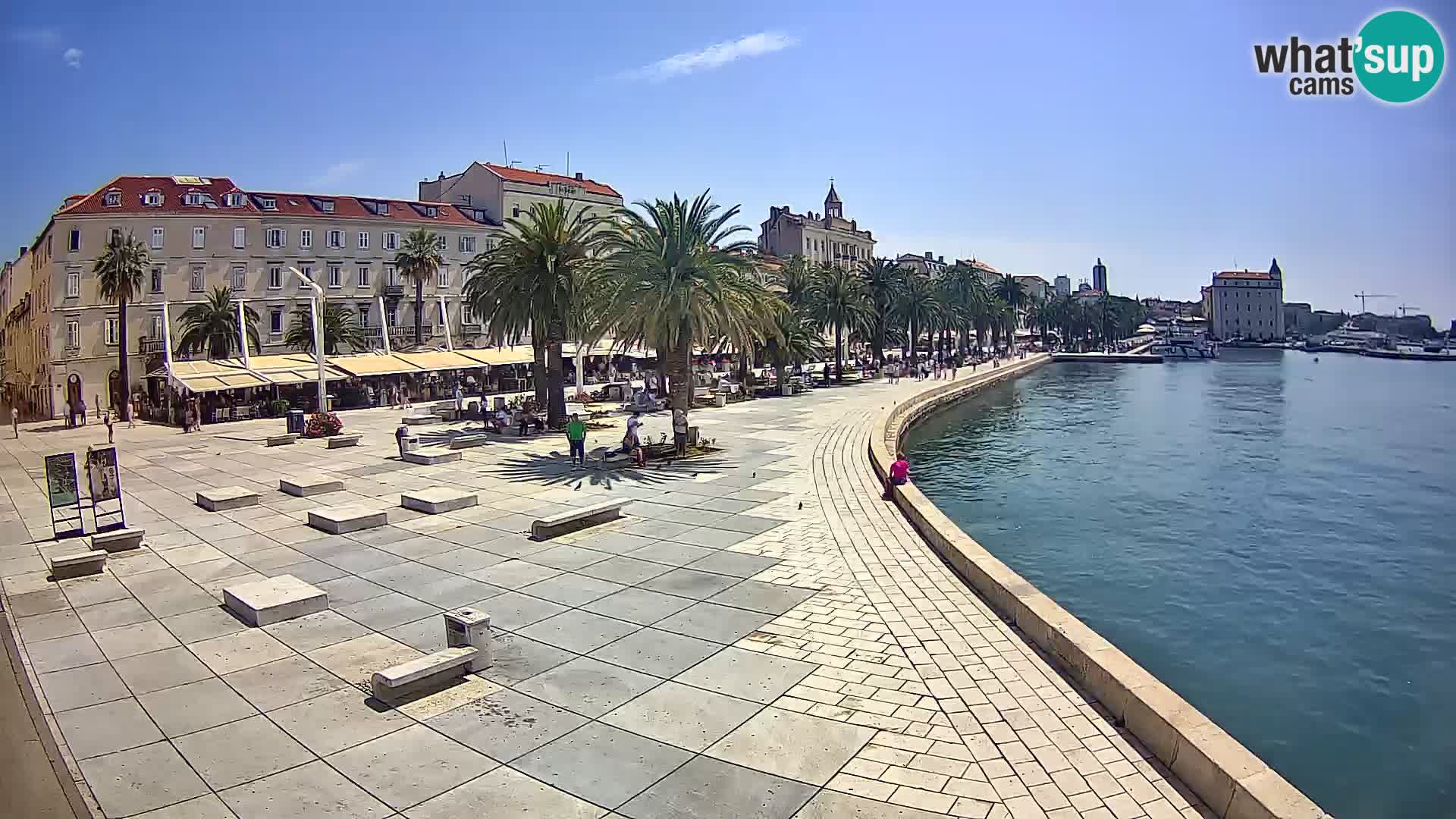 Webcam Spalato Riva – Prokurative | Piazza della Republika