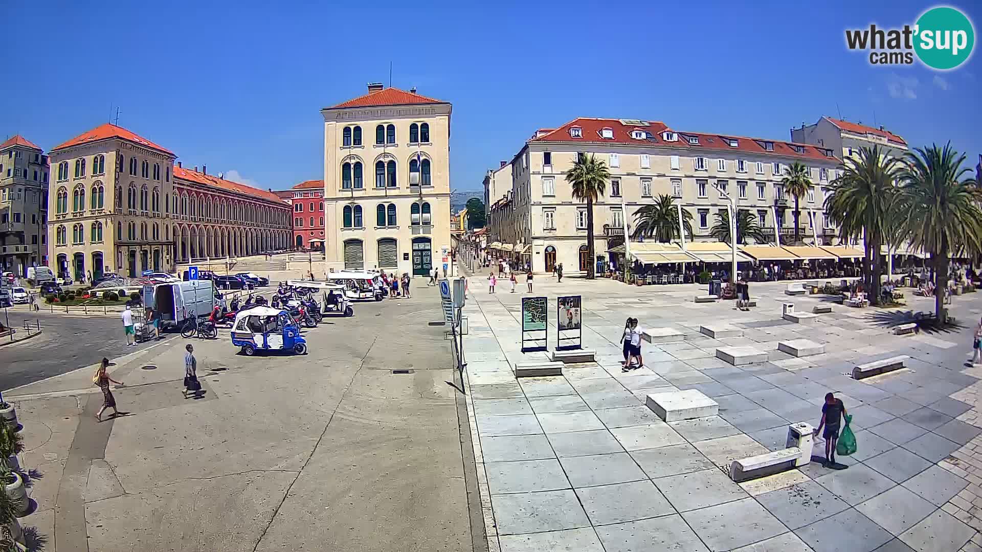 Webcam Split Riva – Prokurative | Trg Republike