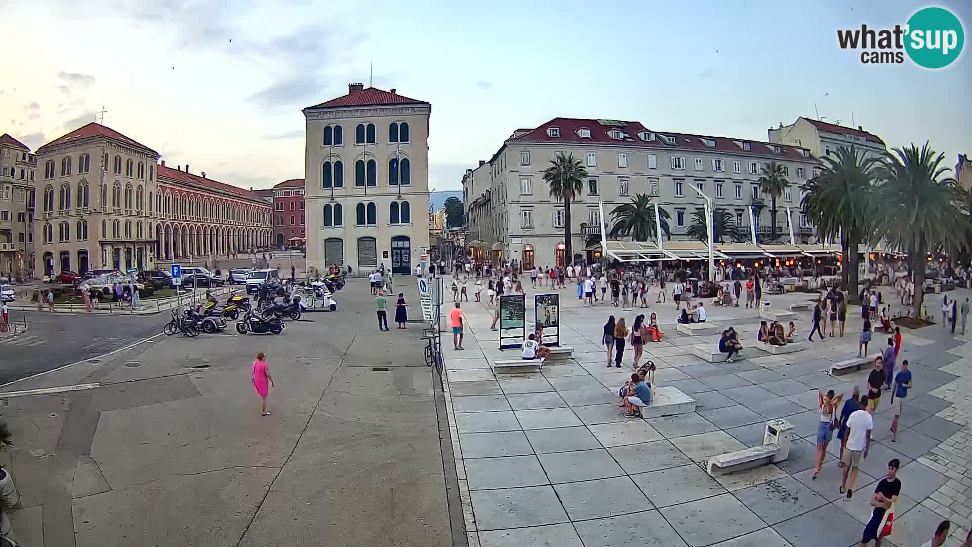 Webcam Spalato Riva – Prokurative | Piazza della Republika