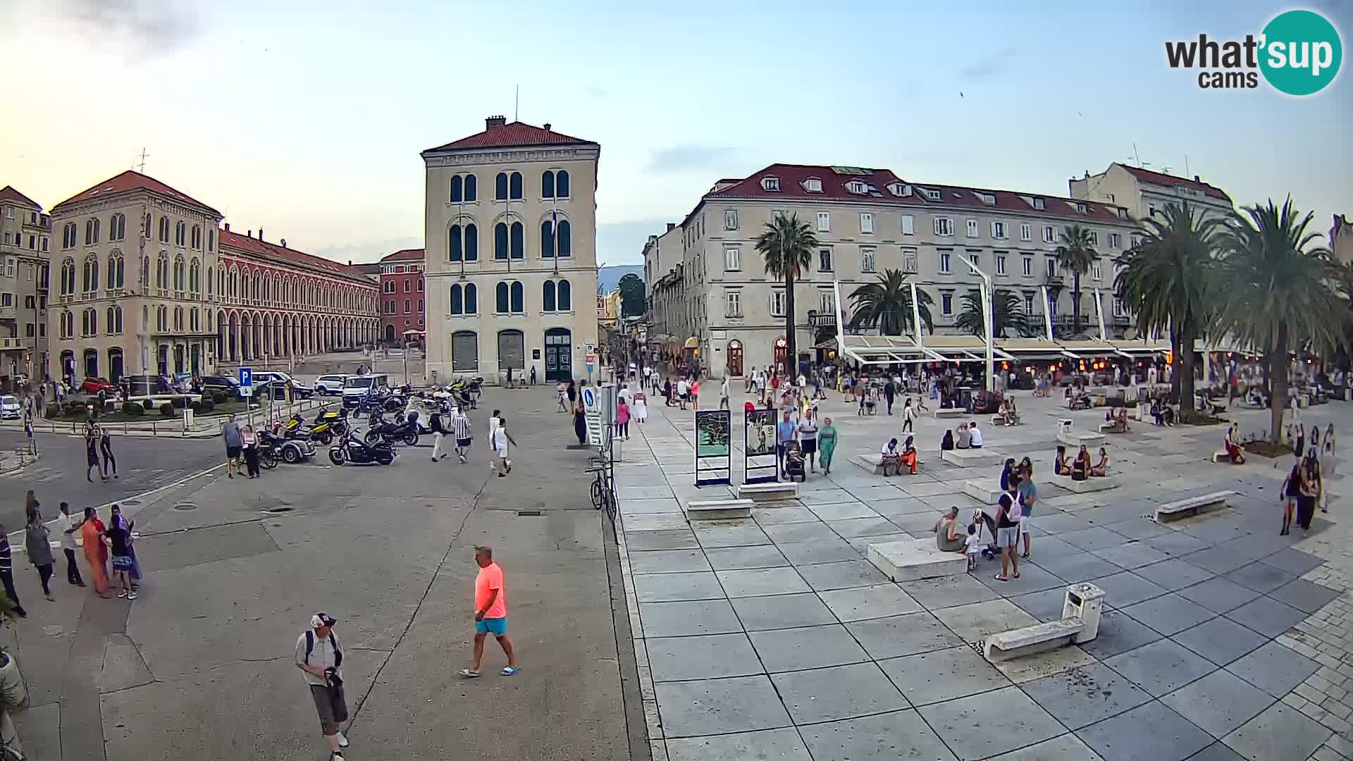Webcam Split Riva – Prokurative | Trg Republike